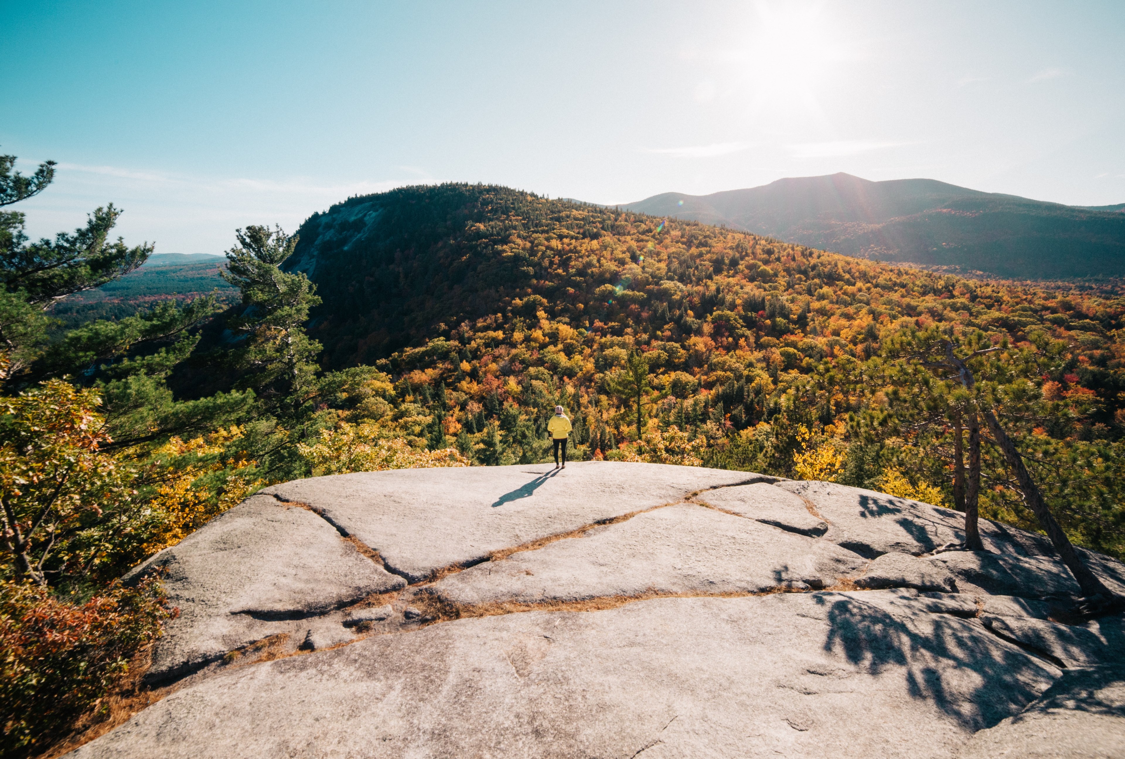 mountain hiking cliff and adventure 4k, HD Wallpaper