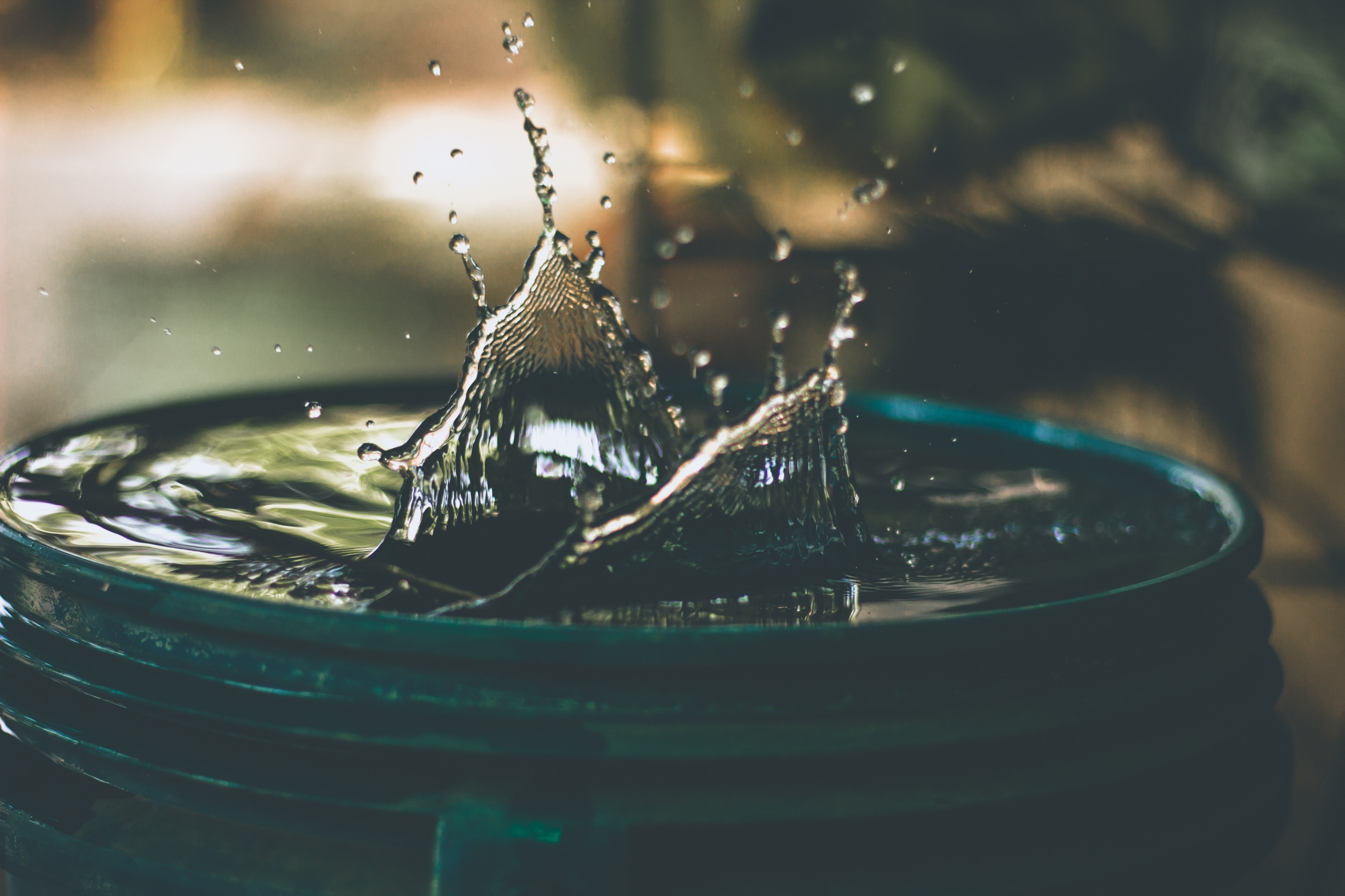 water splashing splash and ripple 4k, HD Wallpaper