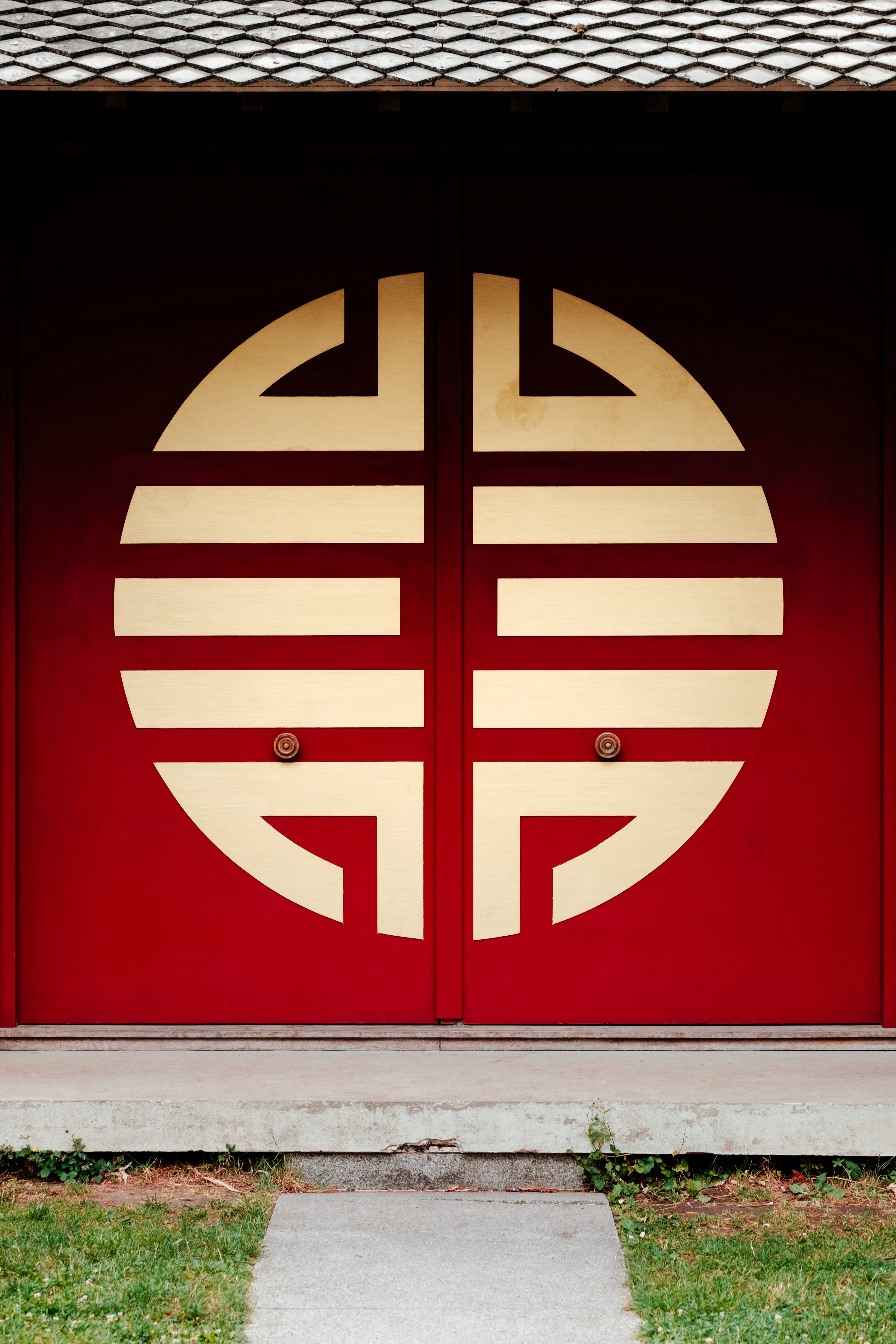door of the temple du souvenir 4k, Phone HD Wallpaper