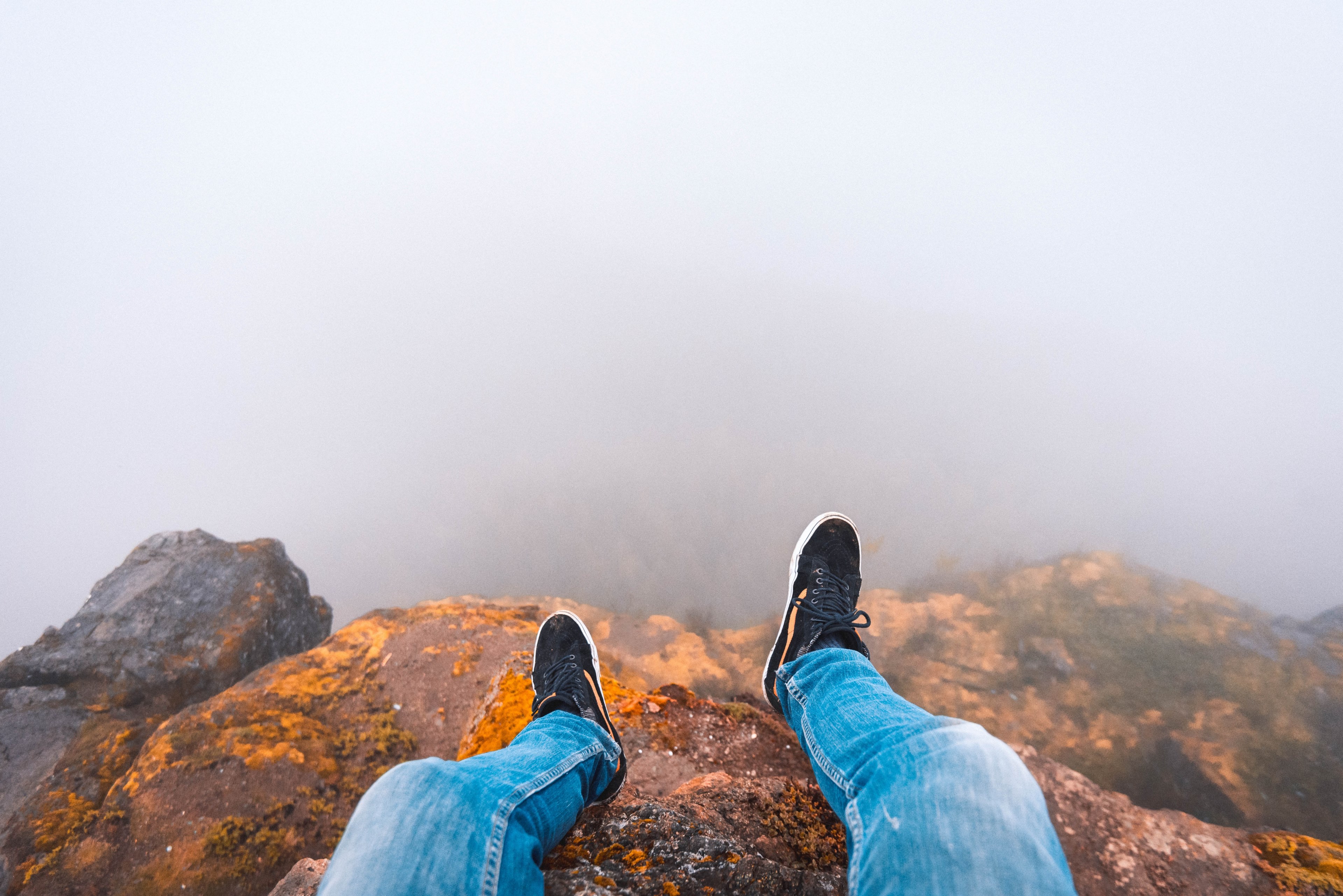 legs shoes feet and rock 4k, HD Wallpaper