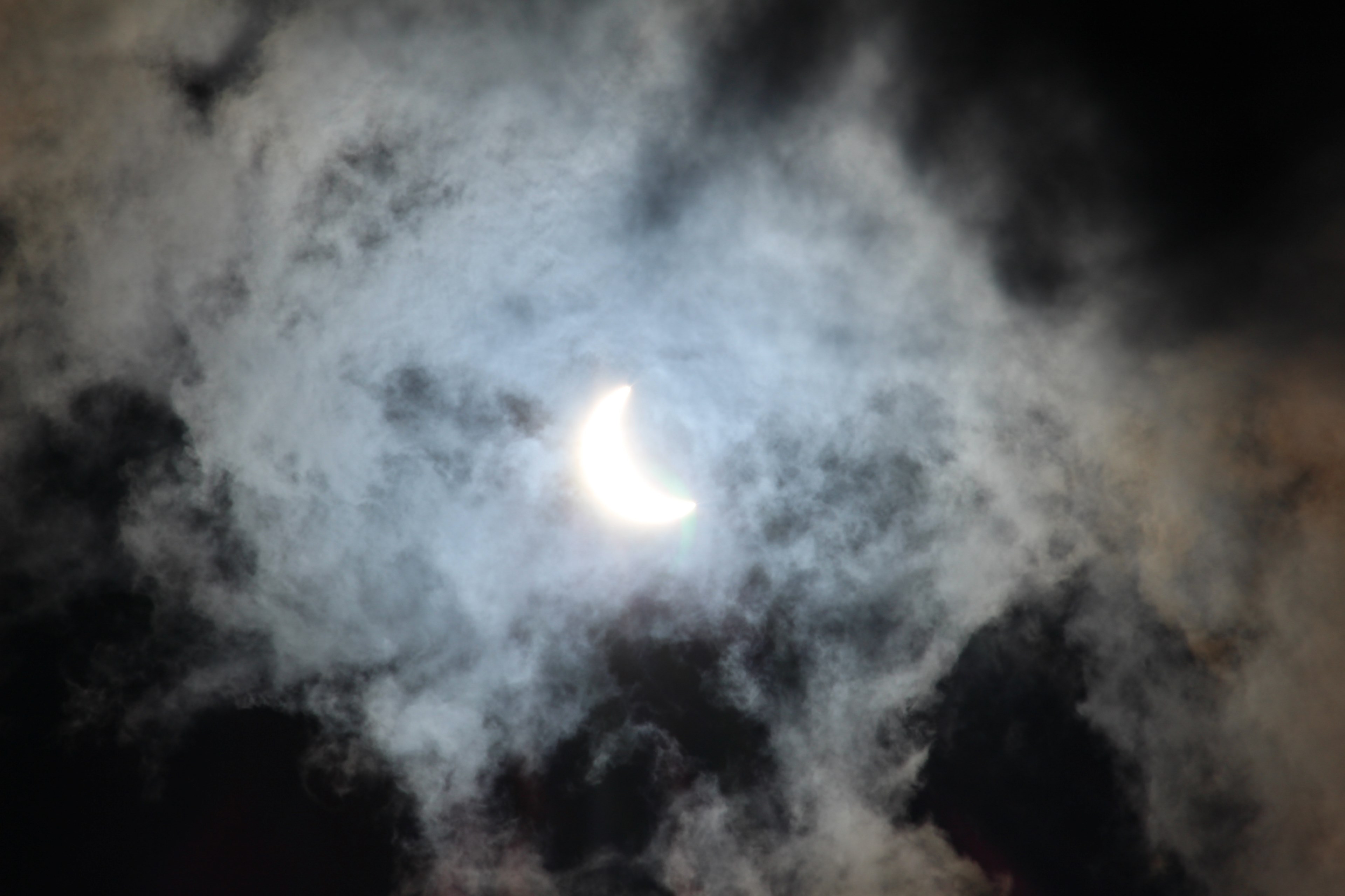 sun totality and solar eclipse 4k, HD Wallpaper