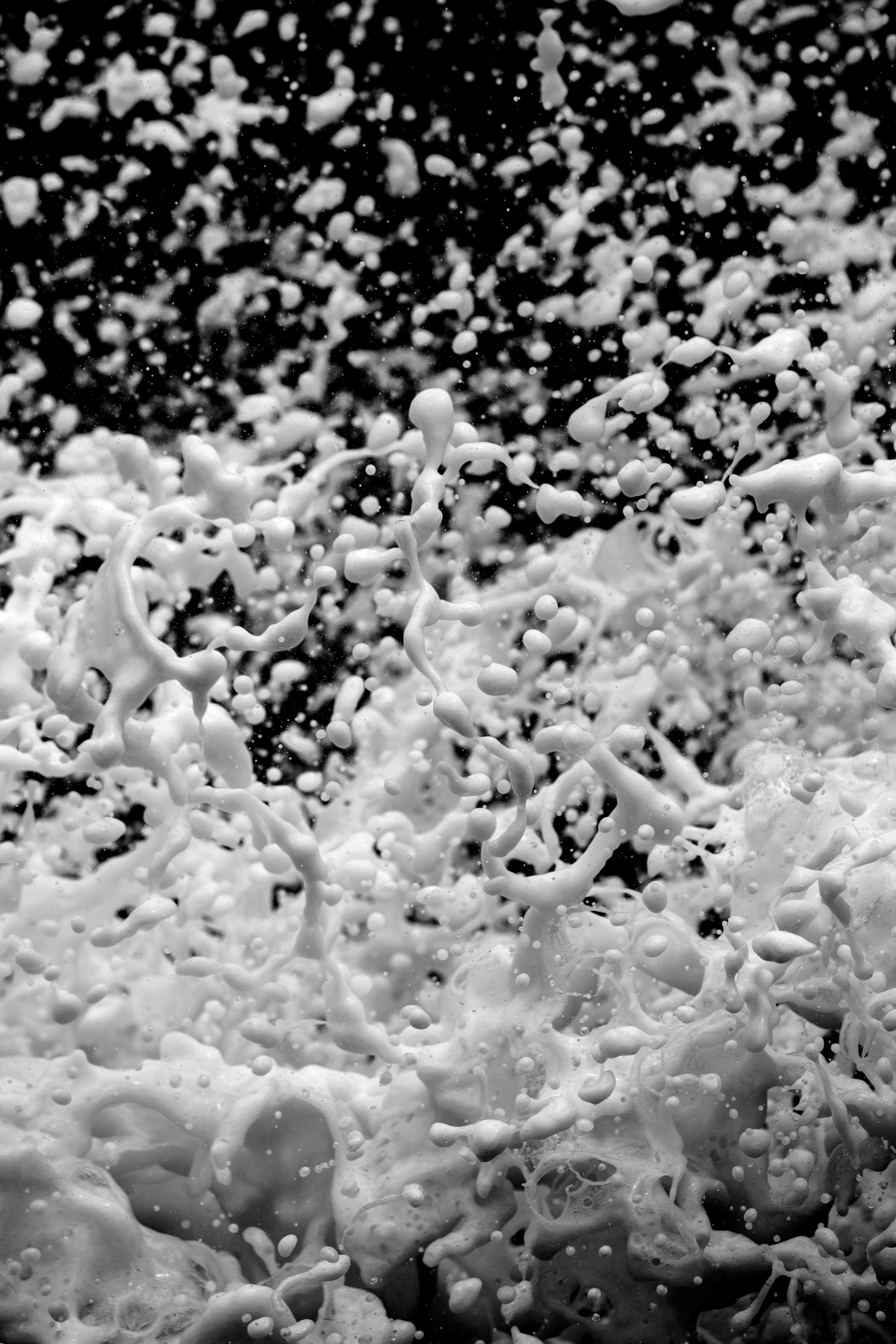 water wave foam and sea hd, 4k, Phone HD Wallpaper