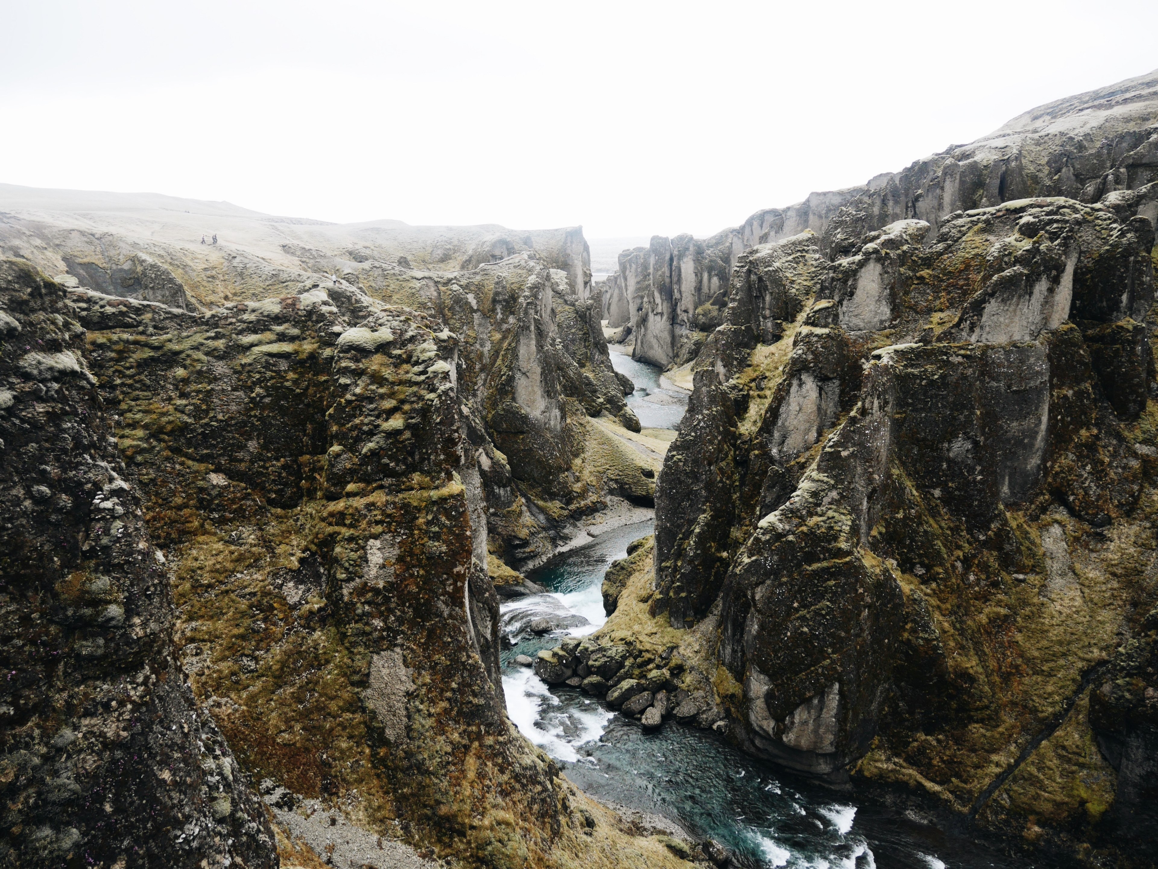 gorge river stream and ravine 4k, HD Wallpaper