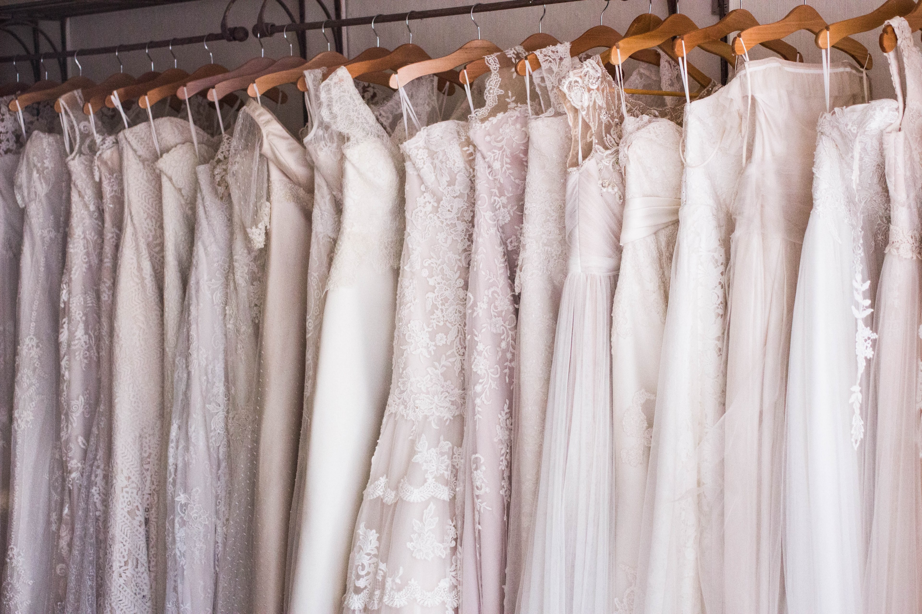 bridal wedding dress dress shopping and bridal shop 4k, HD Wallpaper