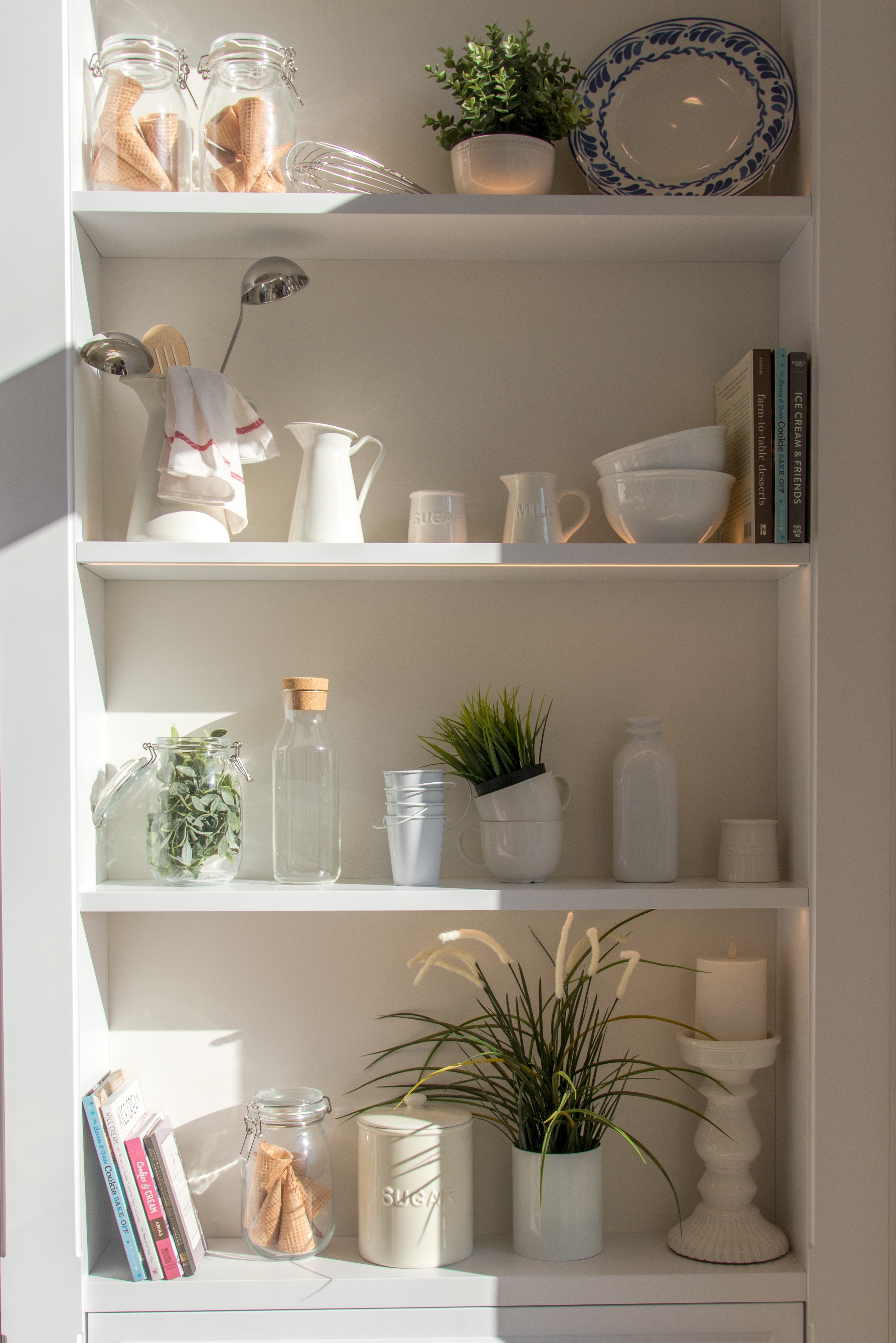 shelf interior design kitchen and cabinet hd, 4k, Phone HD Wallpaper