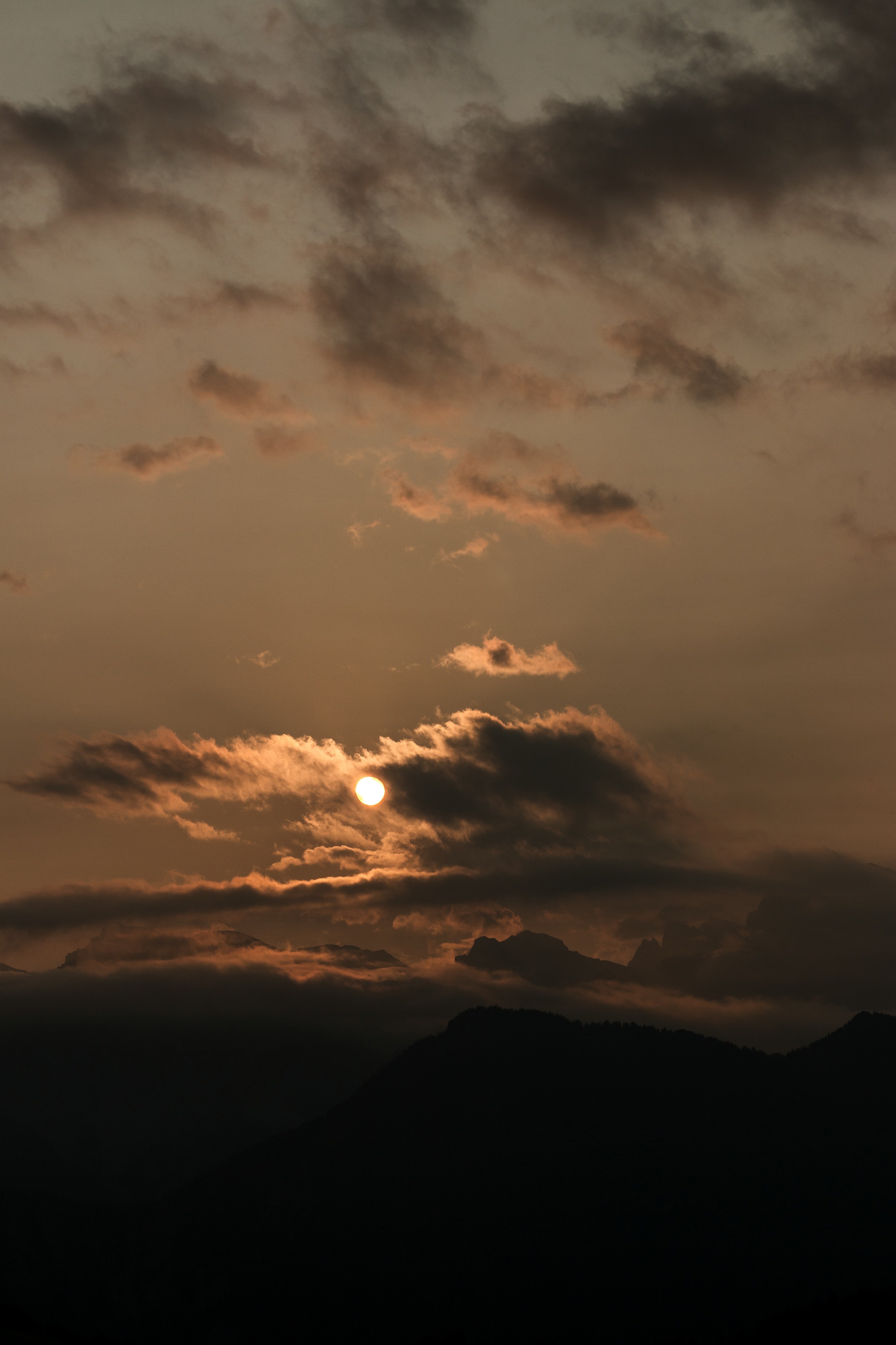 moon sun night day evening morning 4k, Phone HD Wallpaper
