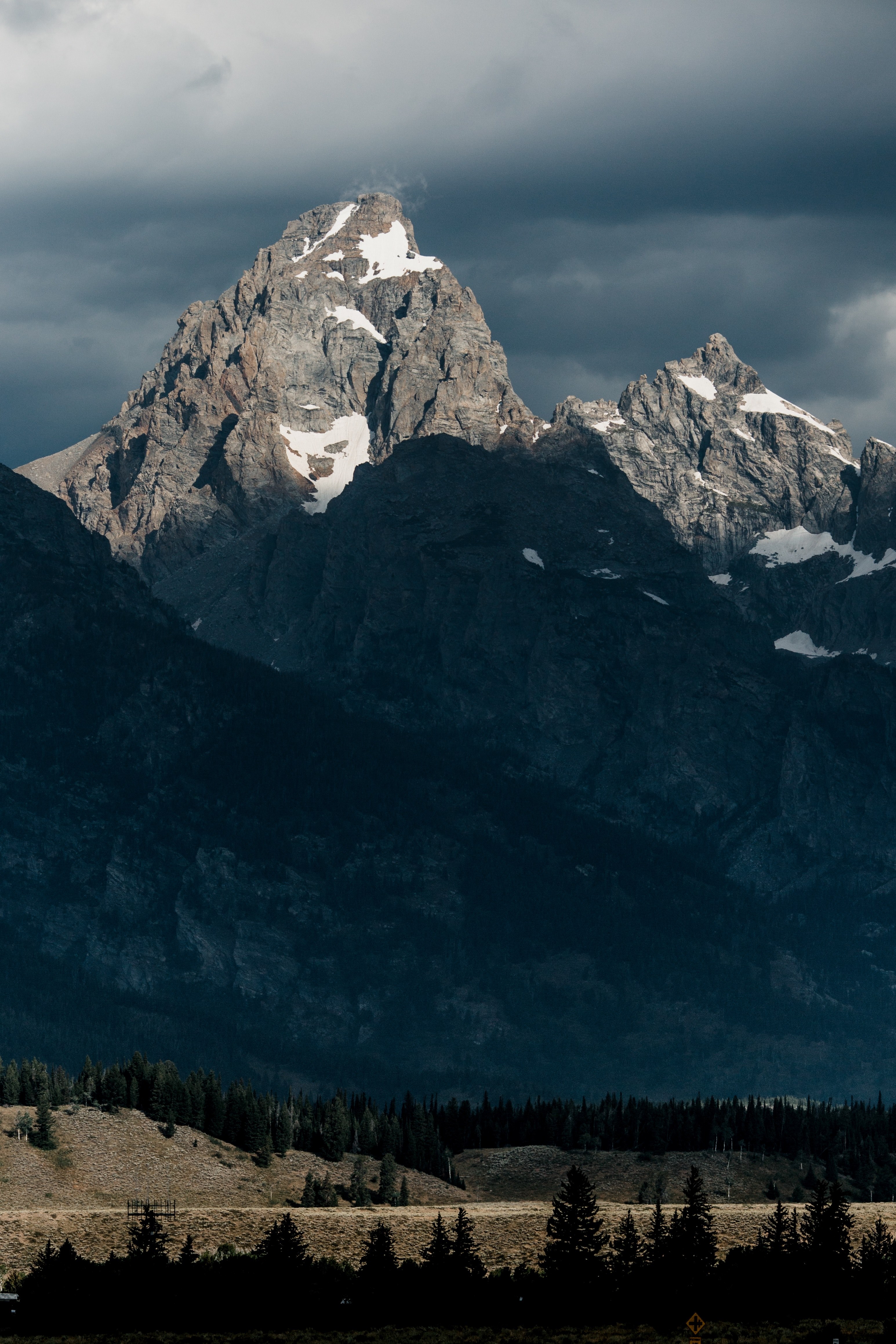 rock mountain summit and peak hd, 4k, Phone HD Wallpaper