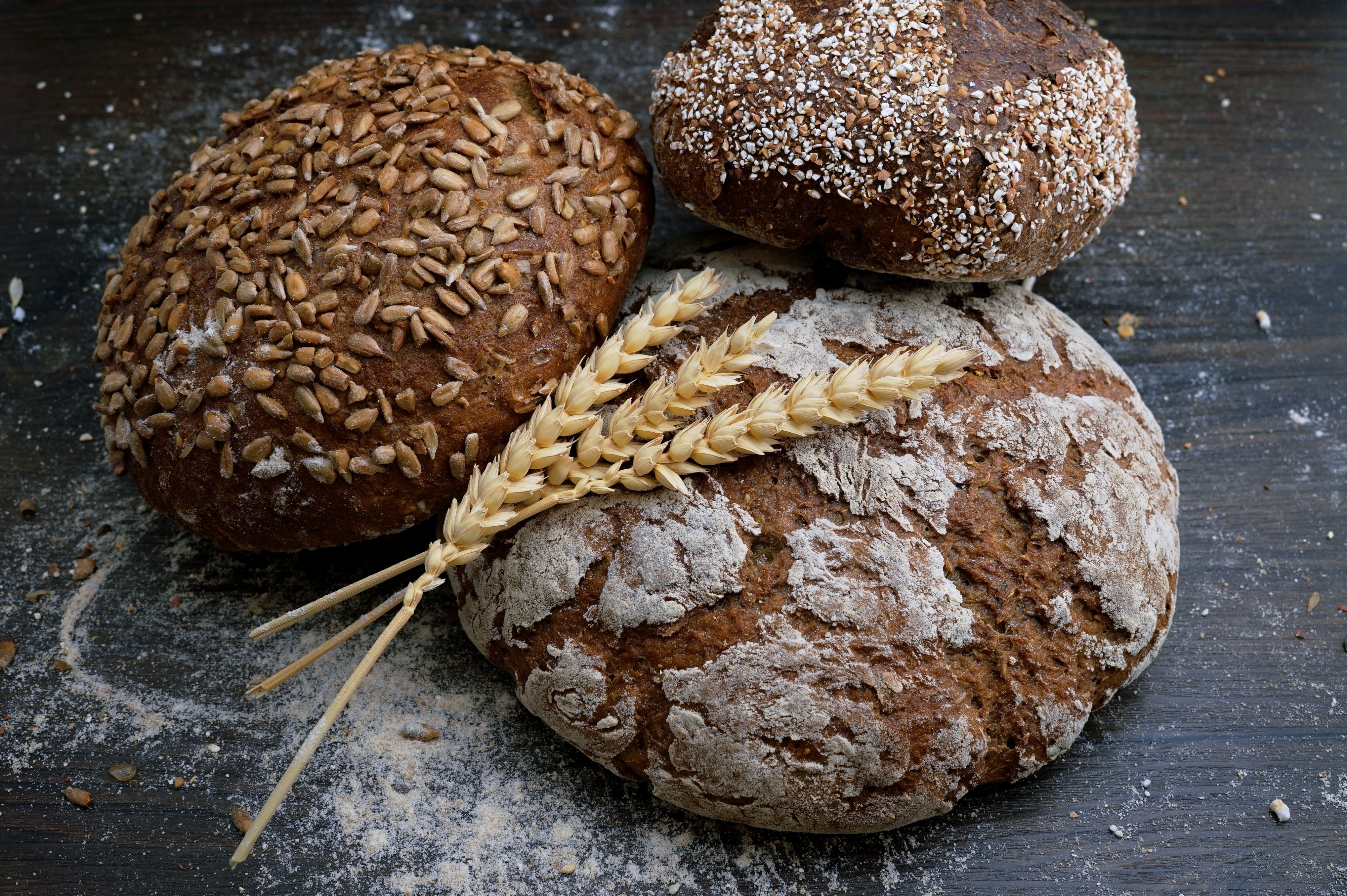 crunchy bread crust 4k, HD Wallpaper
