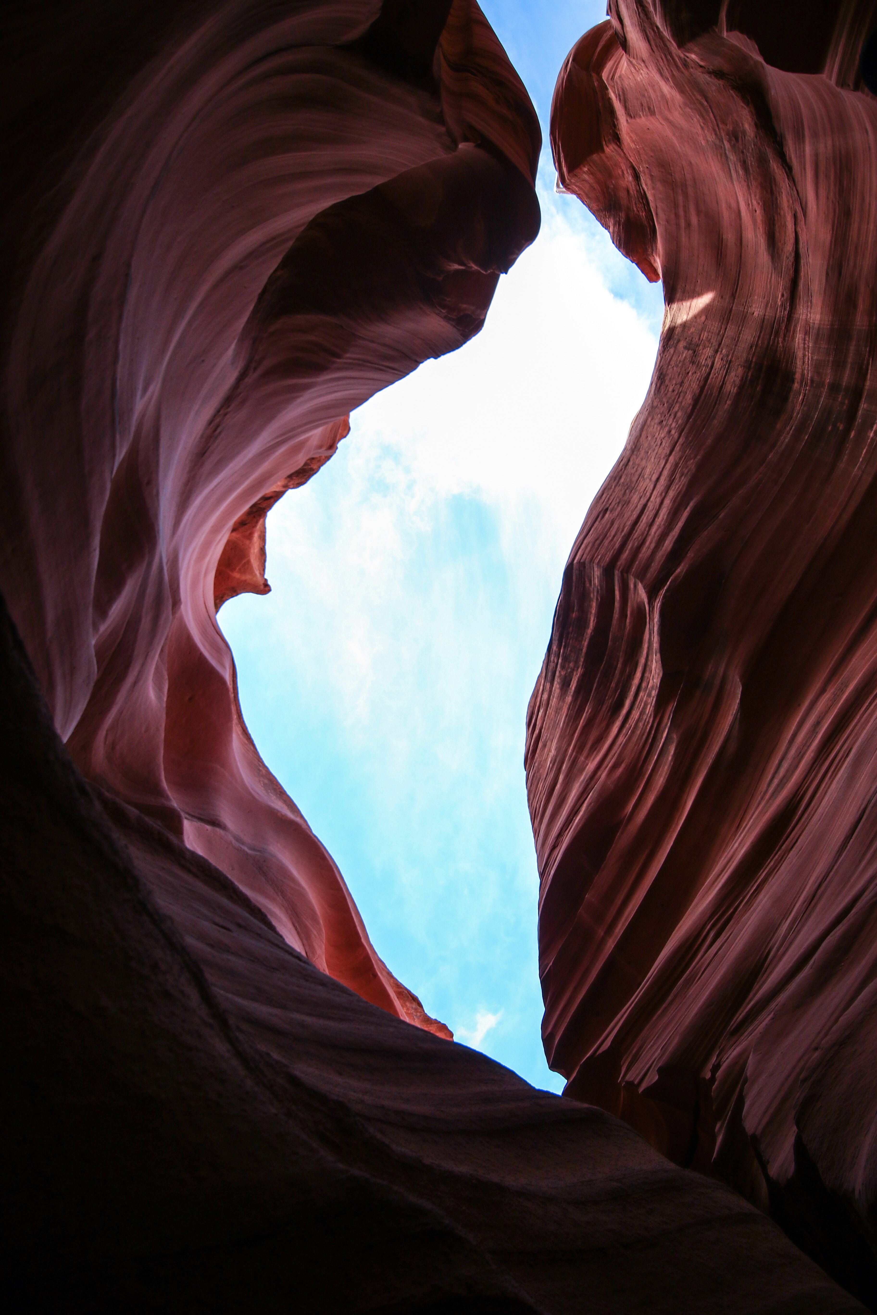 in the heart of antelope canyon 4k, Phone HD Wallpaper