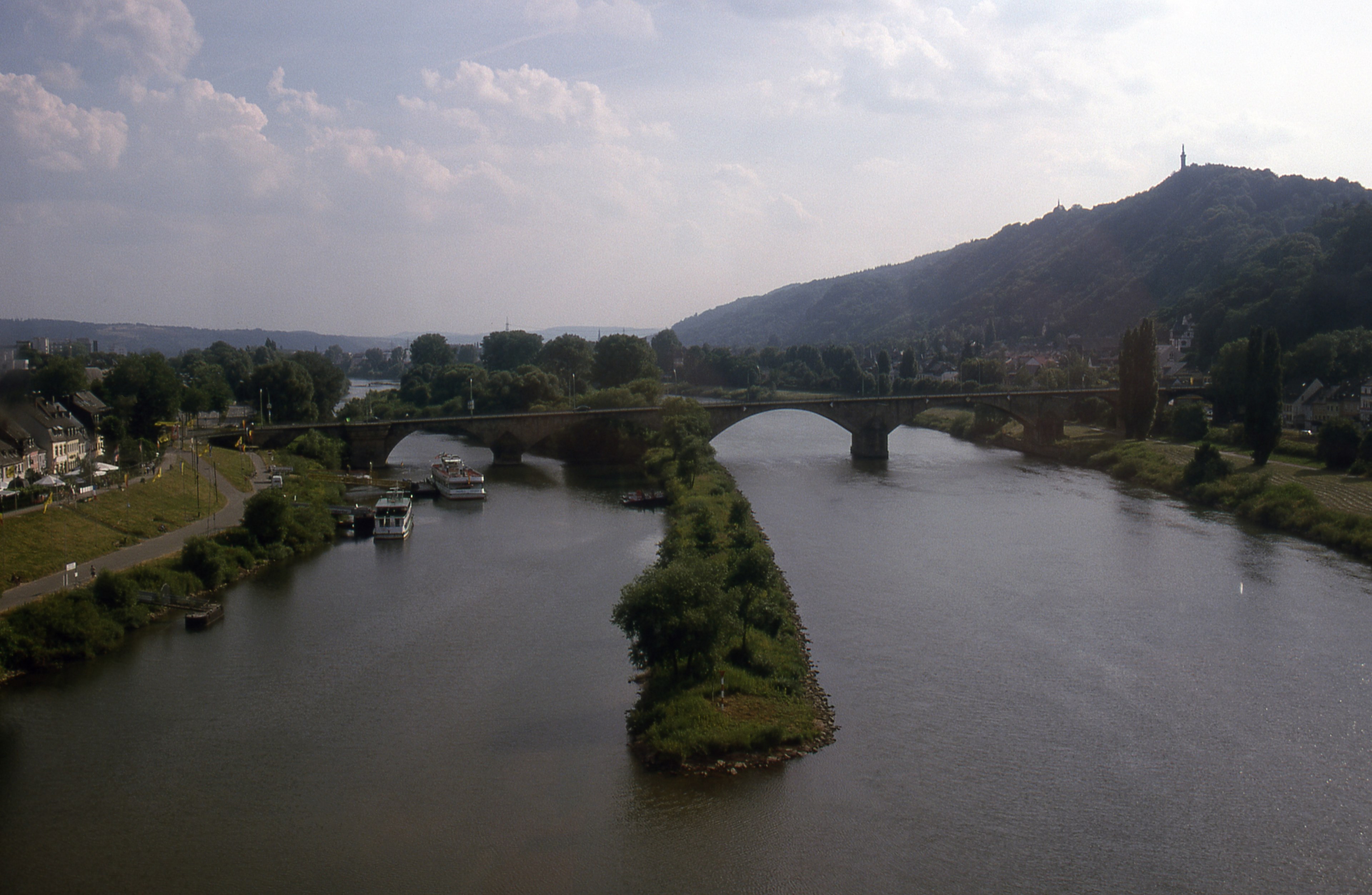 moselle river trier 4k, HD Wallpaper