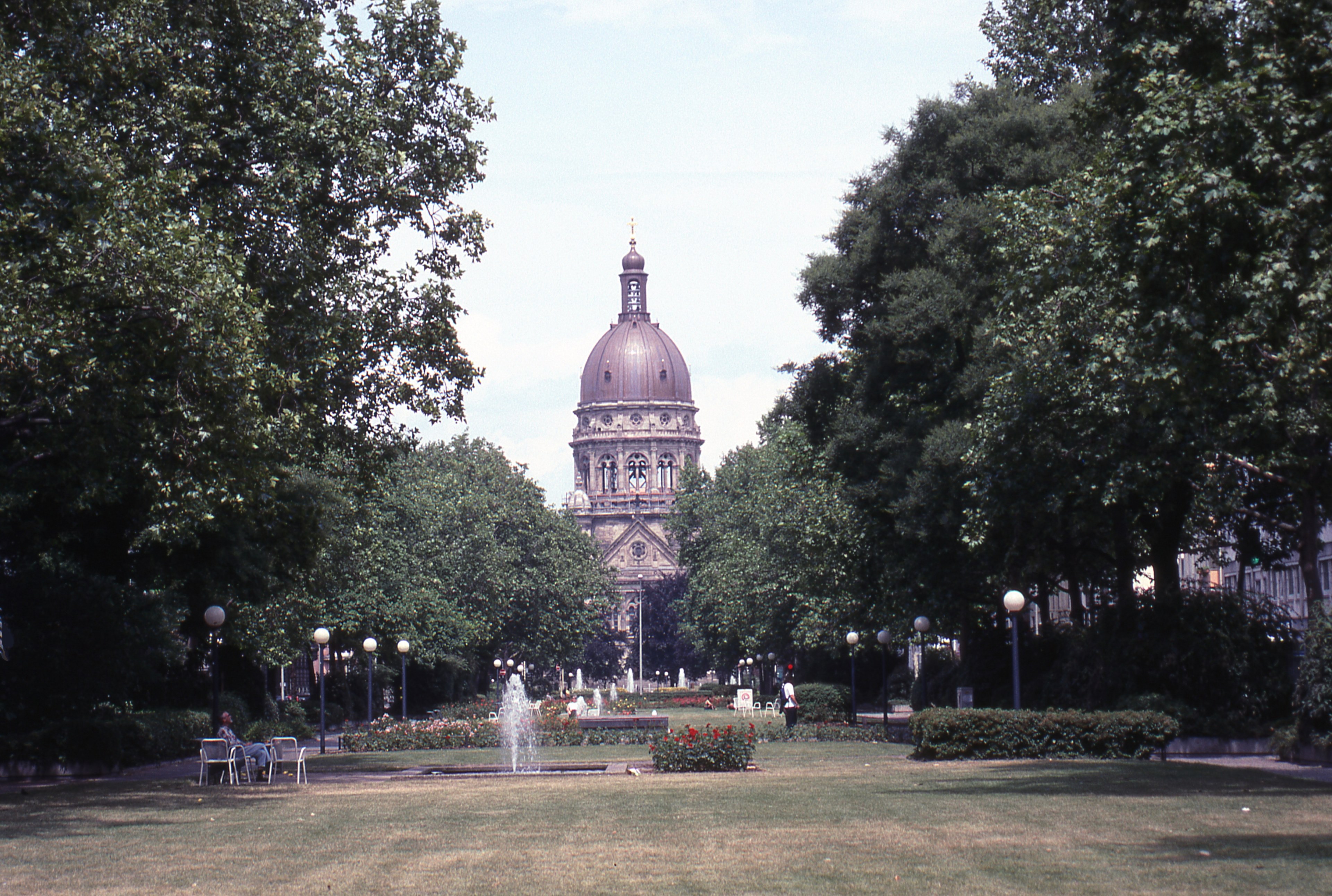 christ church mainz 4k, HD Wallpaper
