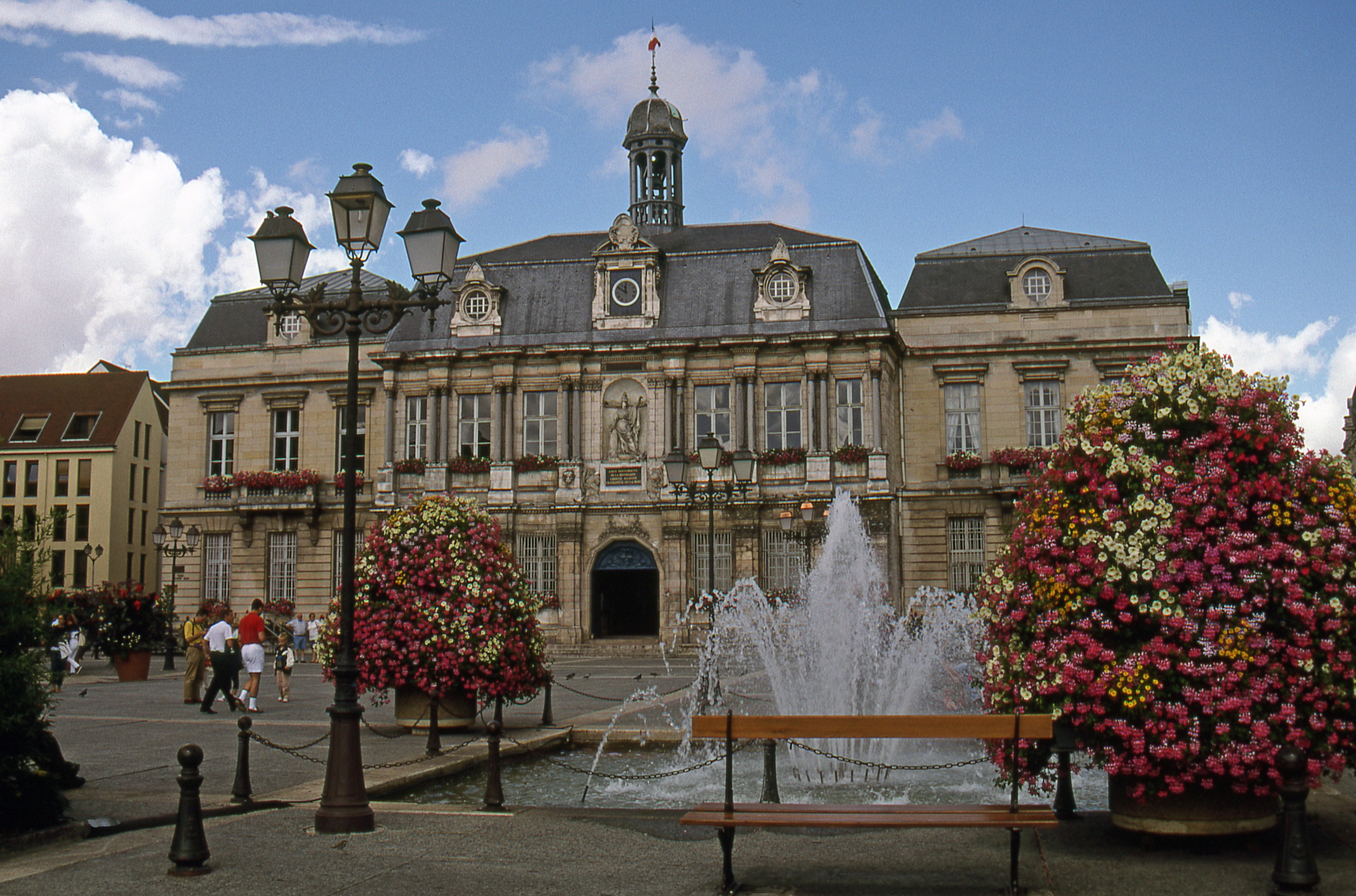 lhotel de ville troyes 4k, HD Wallpaper