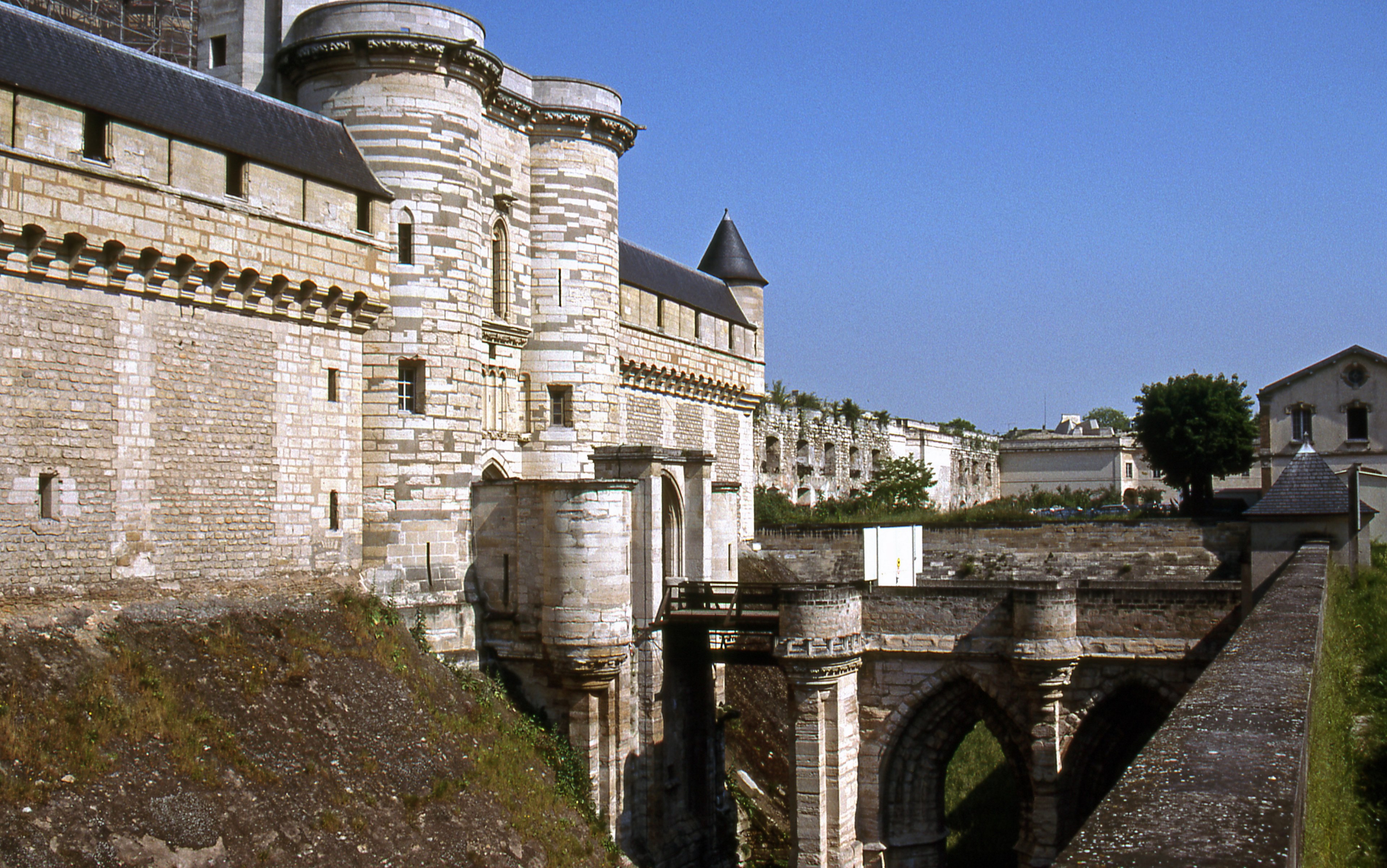 le chateau de vincennes 4k, HD Wallpaper