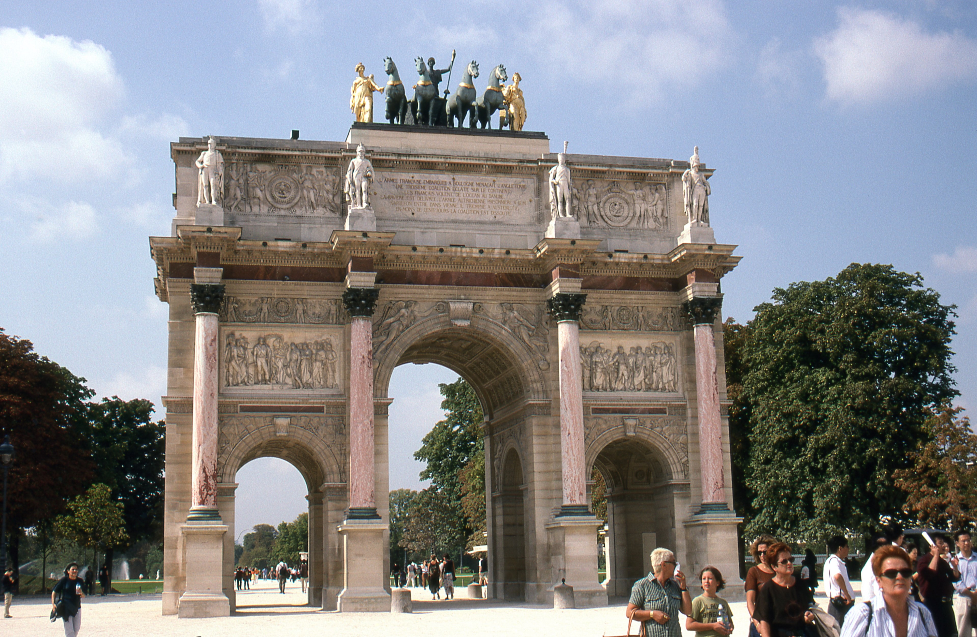 larc de triomphe du carrousel 4k, HD Wallpaper