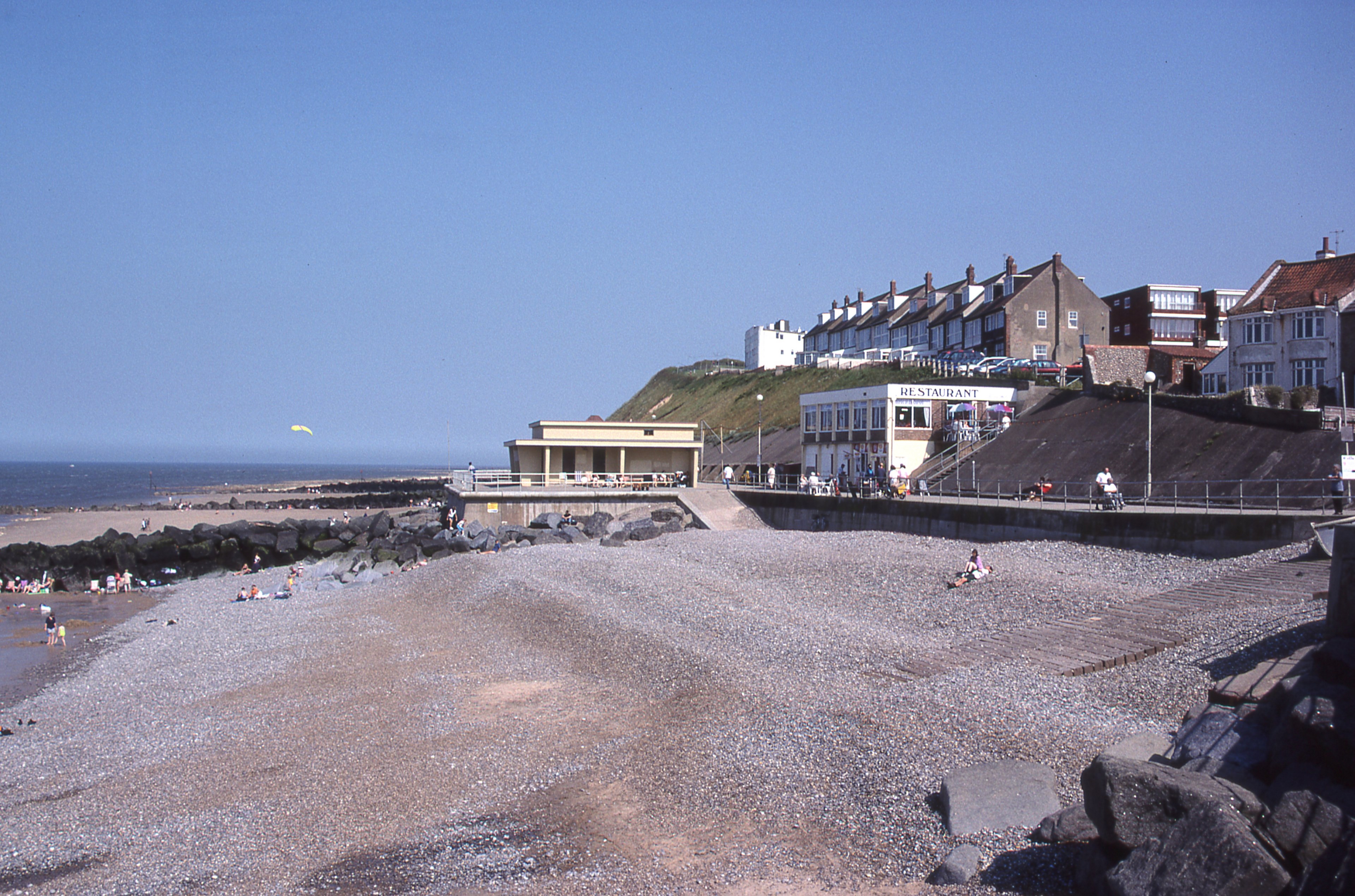 cromer beach 4k, HD Wallpaper