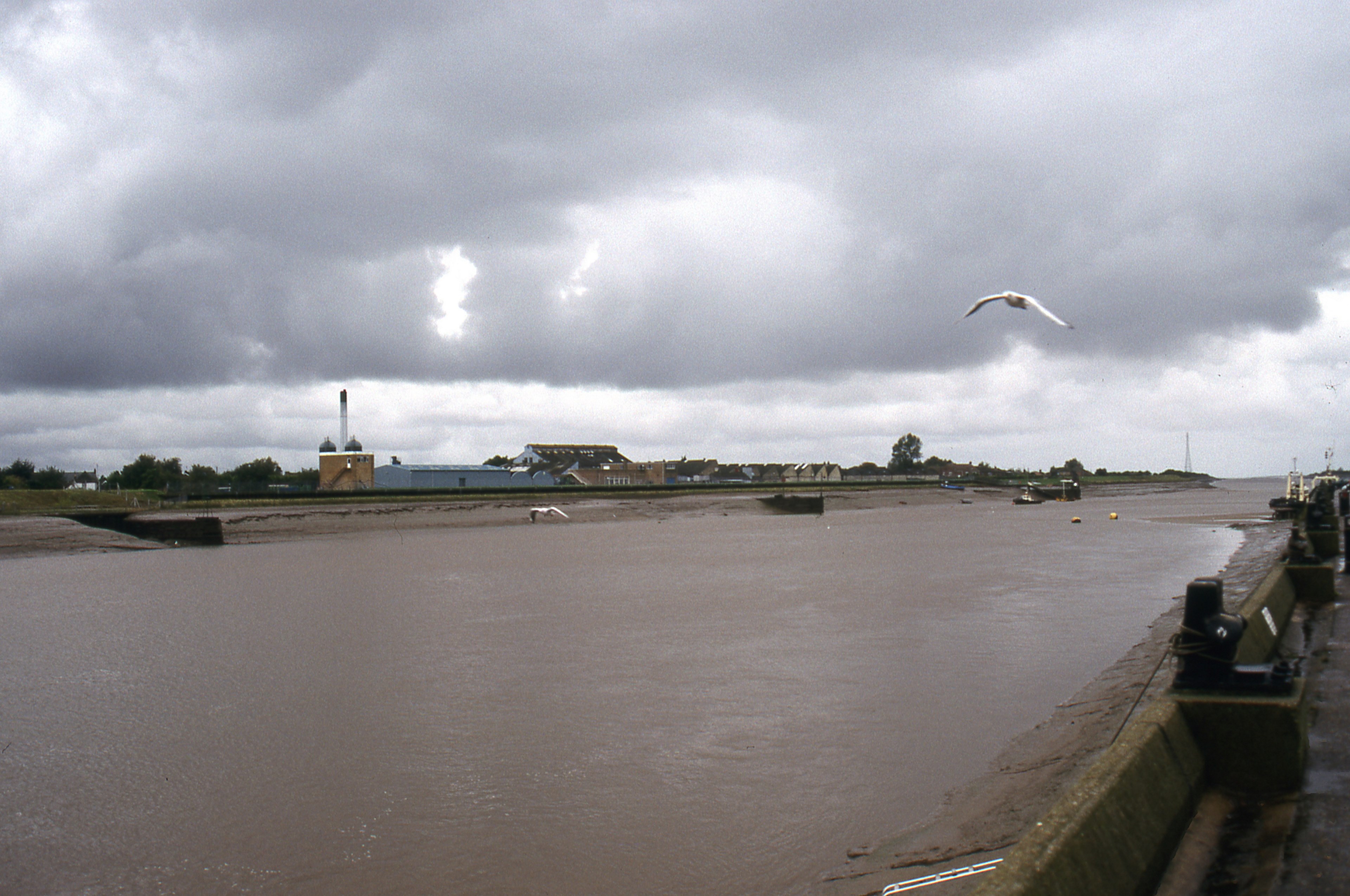 river great ouse at kings lynn 4k, HD Wallpaper
