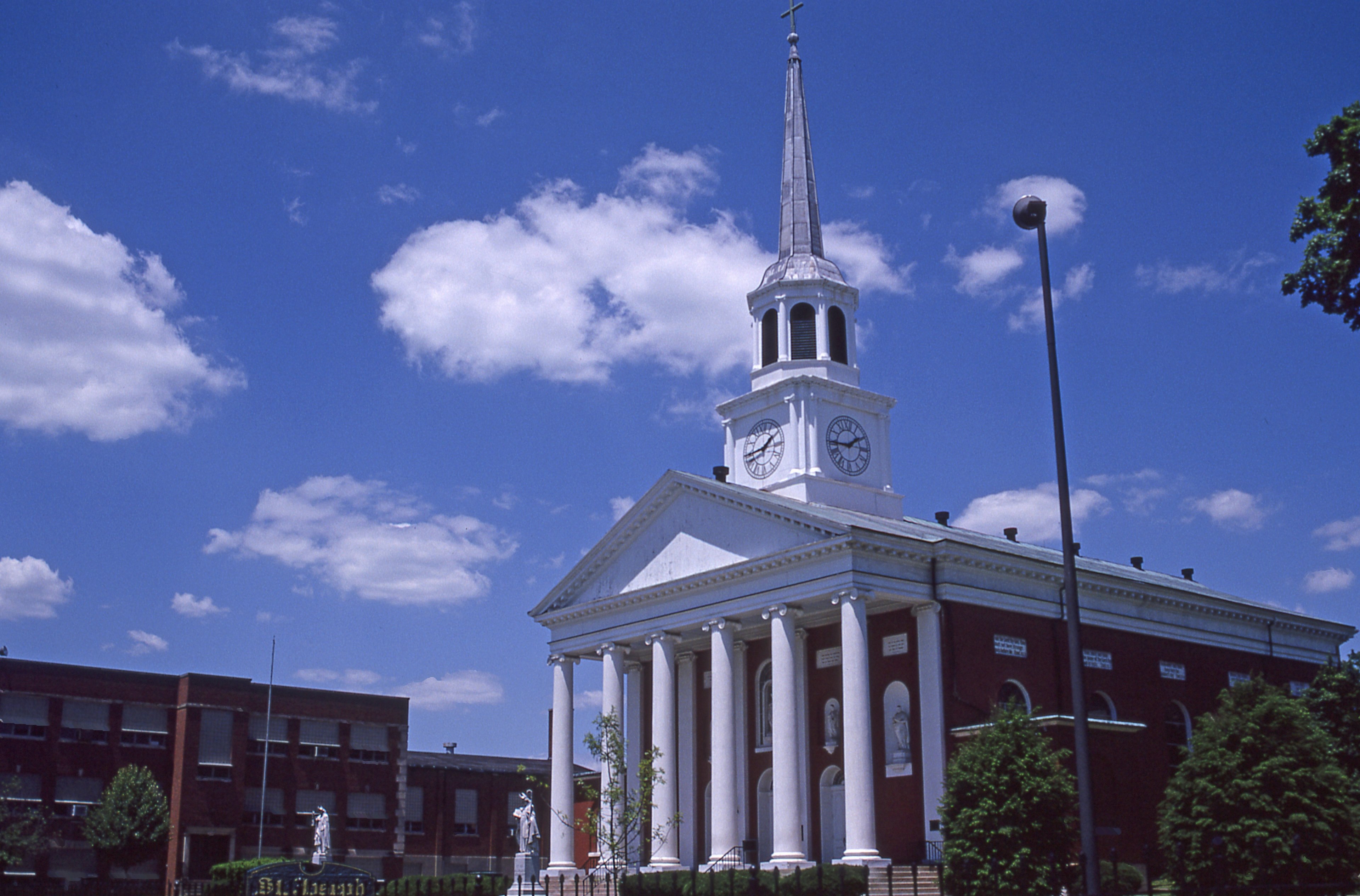 st josephs basilica bardstown 4k, HD Wallpaper