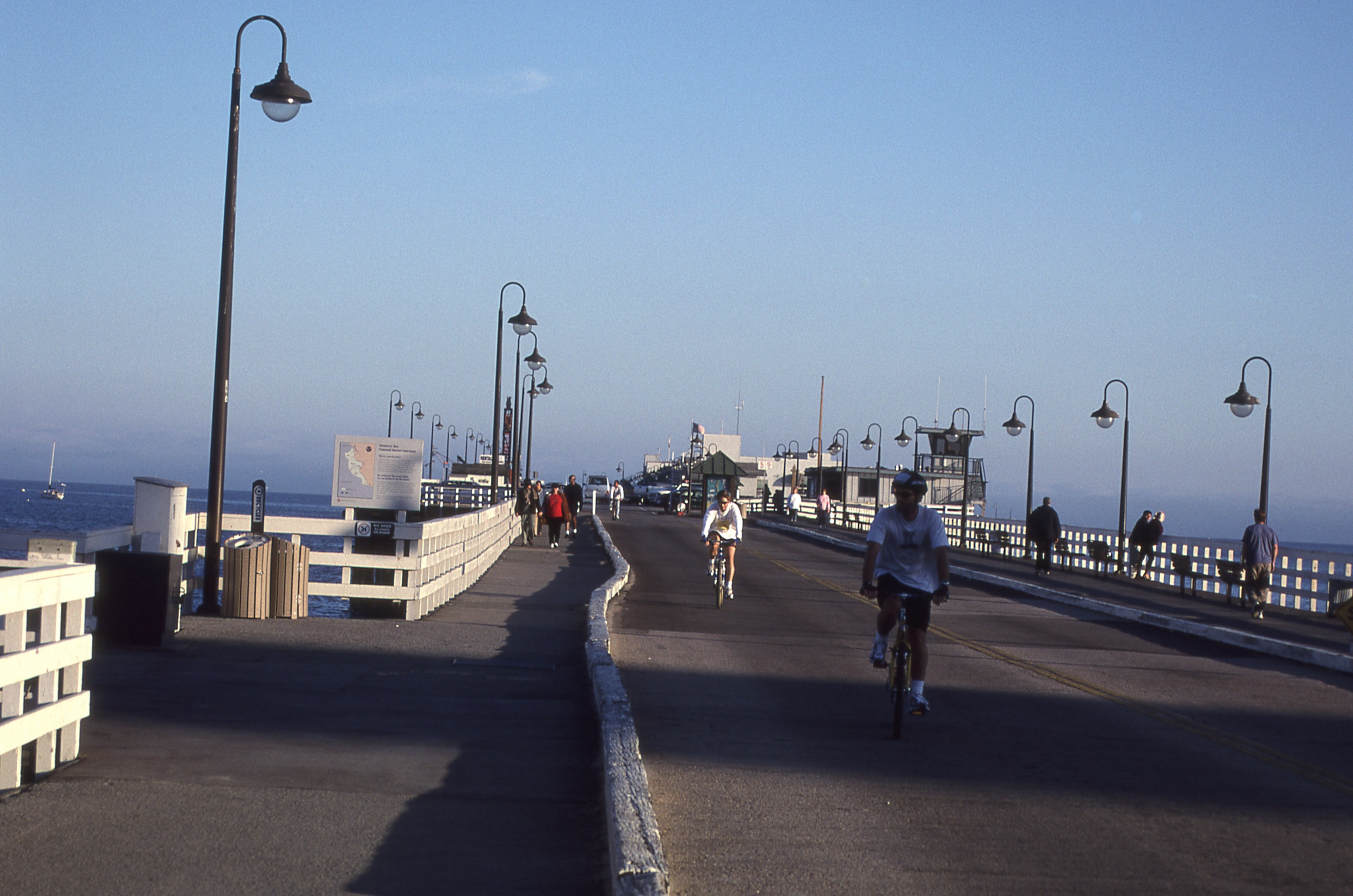 santa cruz wharf 4k, HD Wallpaper