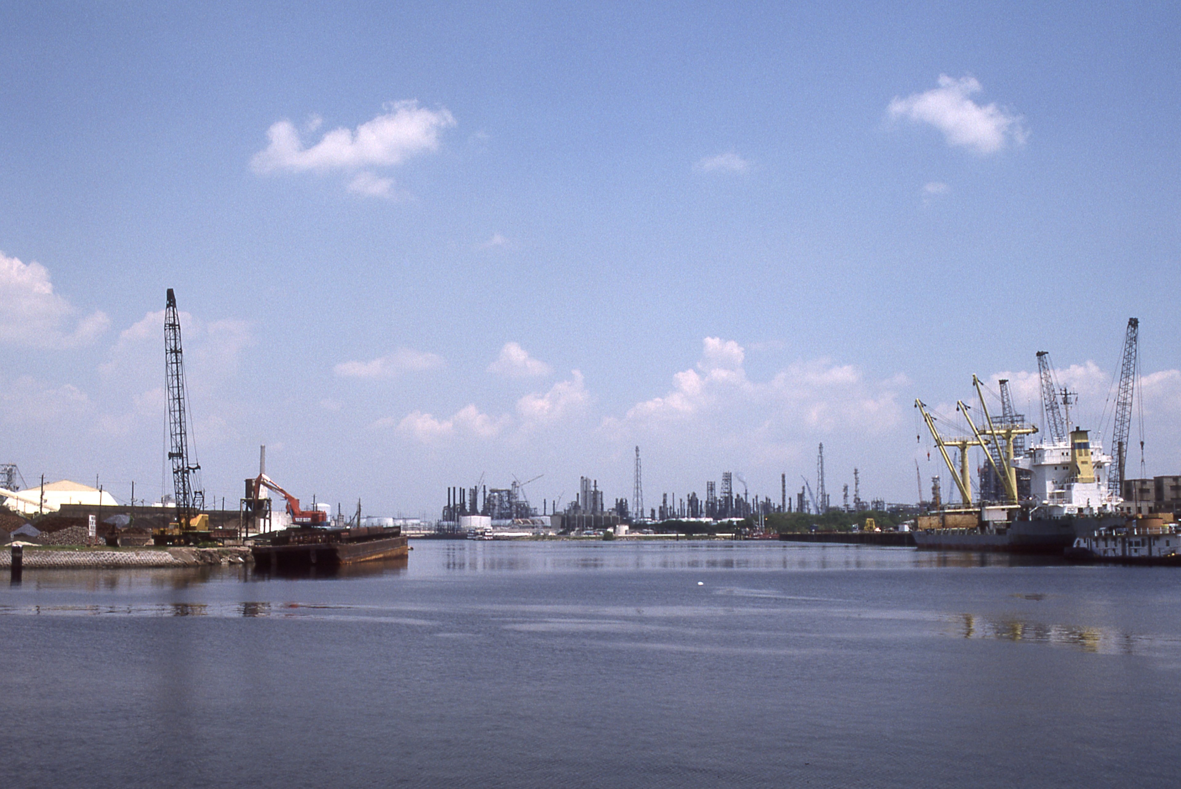 houston ship channel 4k, HD Wallpaper