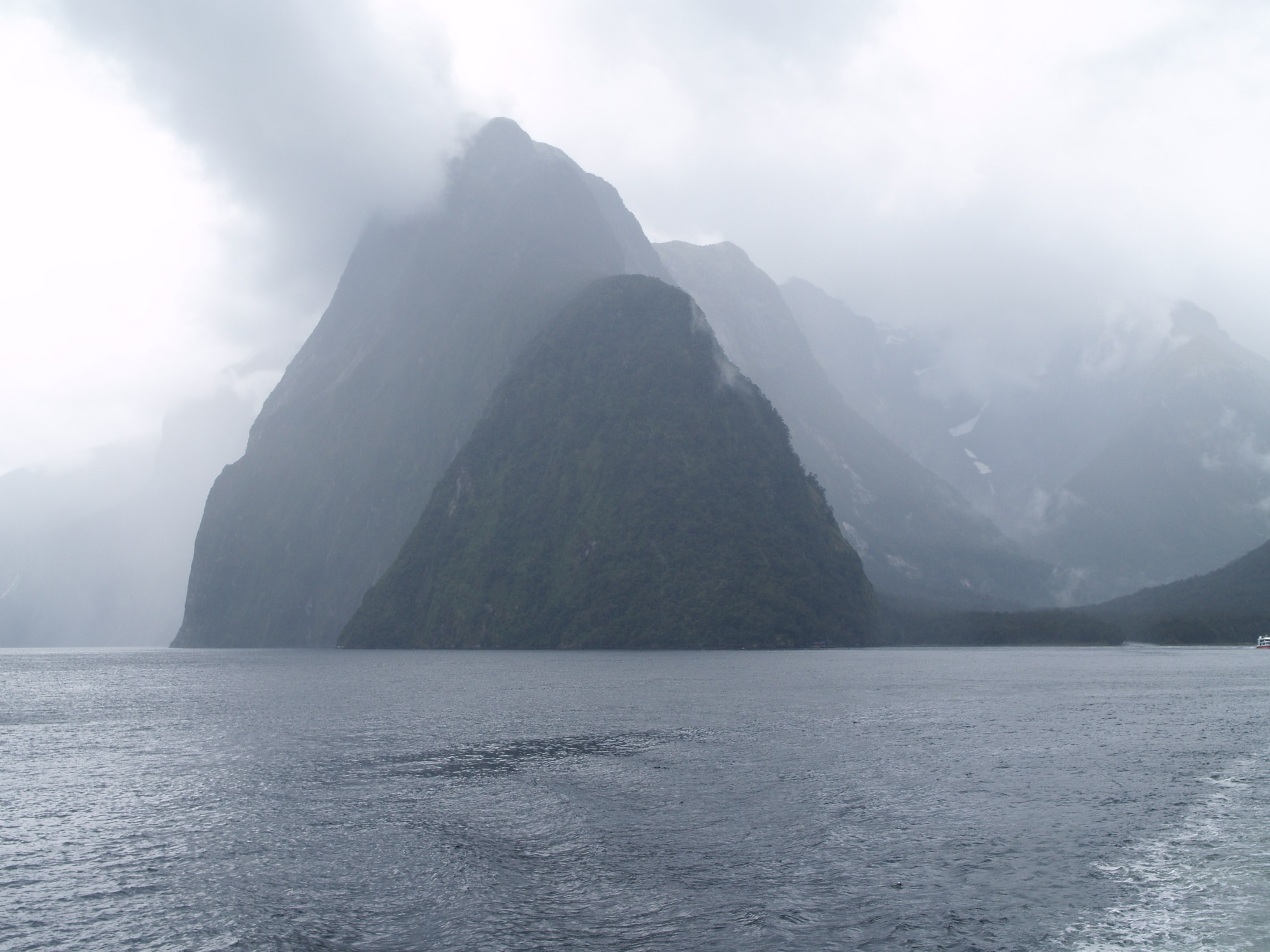 milford sound new zealand 4k, HD Wallpaper