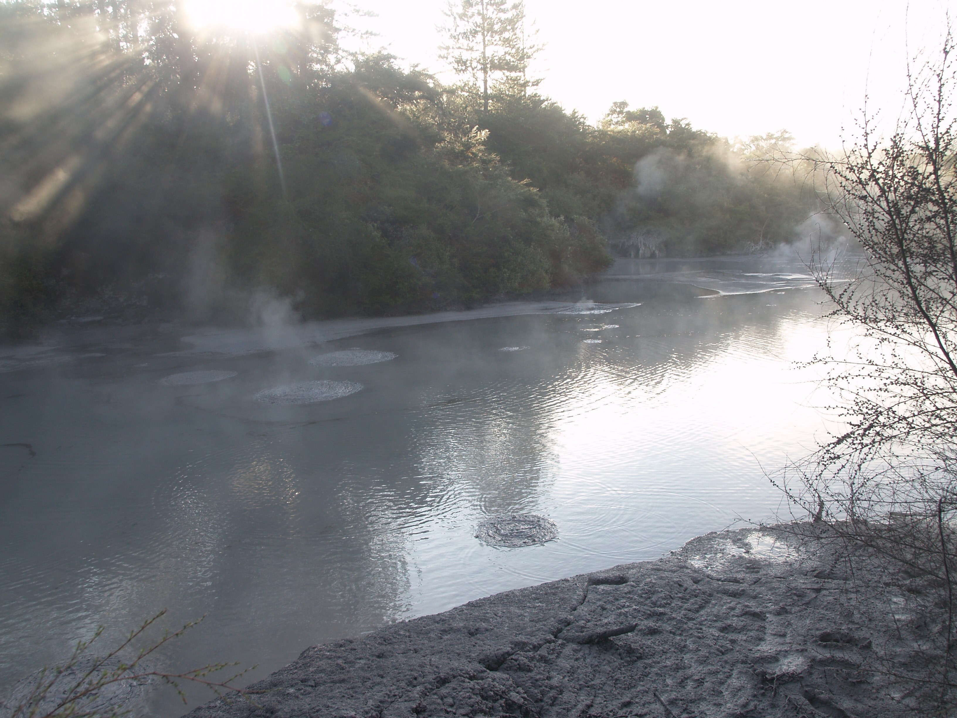 waimangu volcanic valley 4k, HD Wallpaper