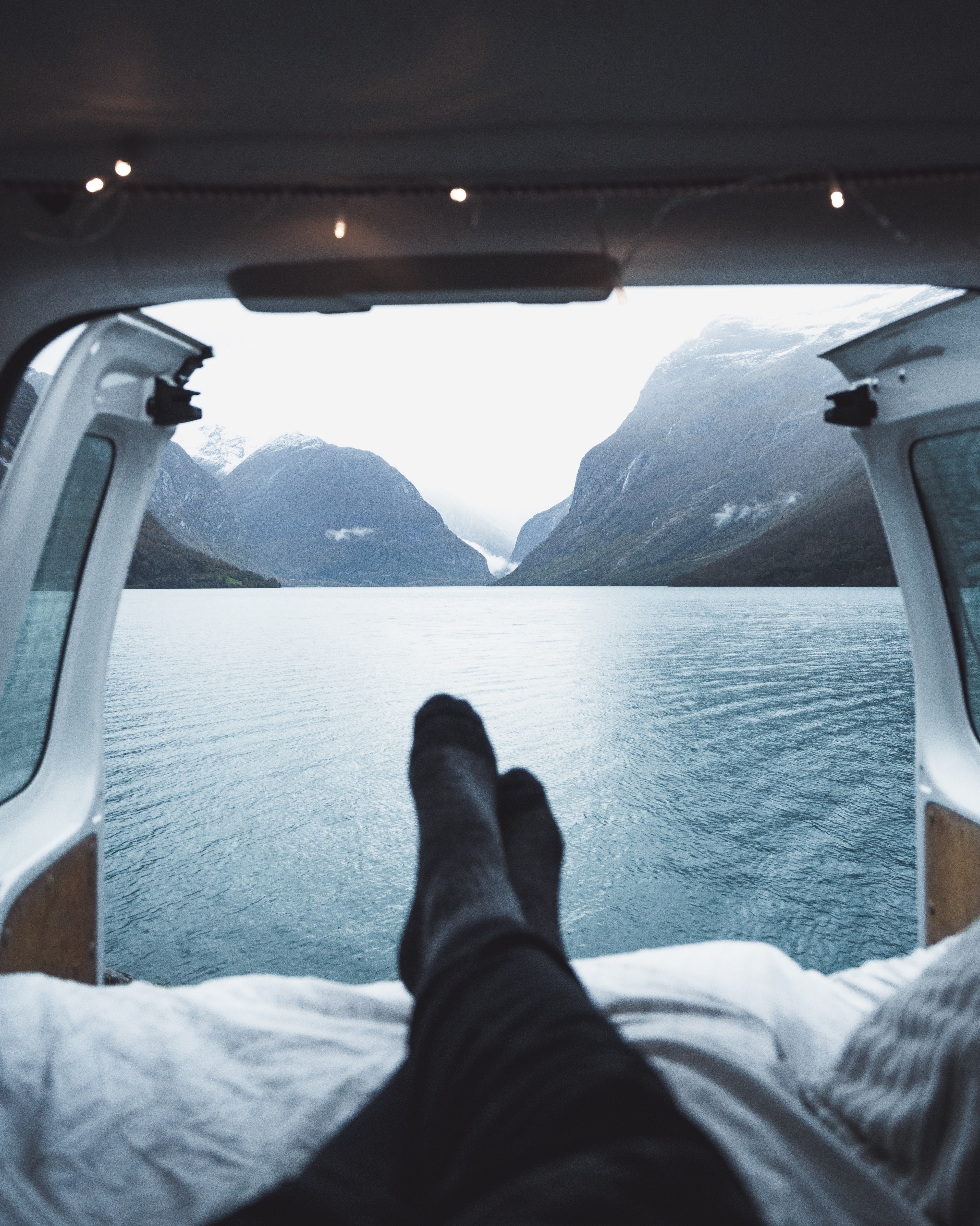 camping view 4k, Phone HD Wallpaper