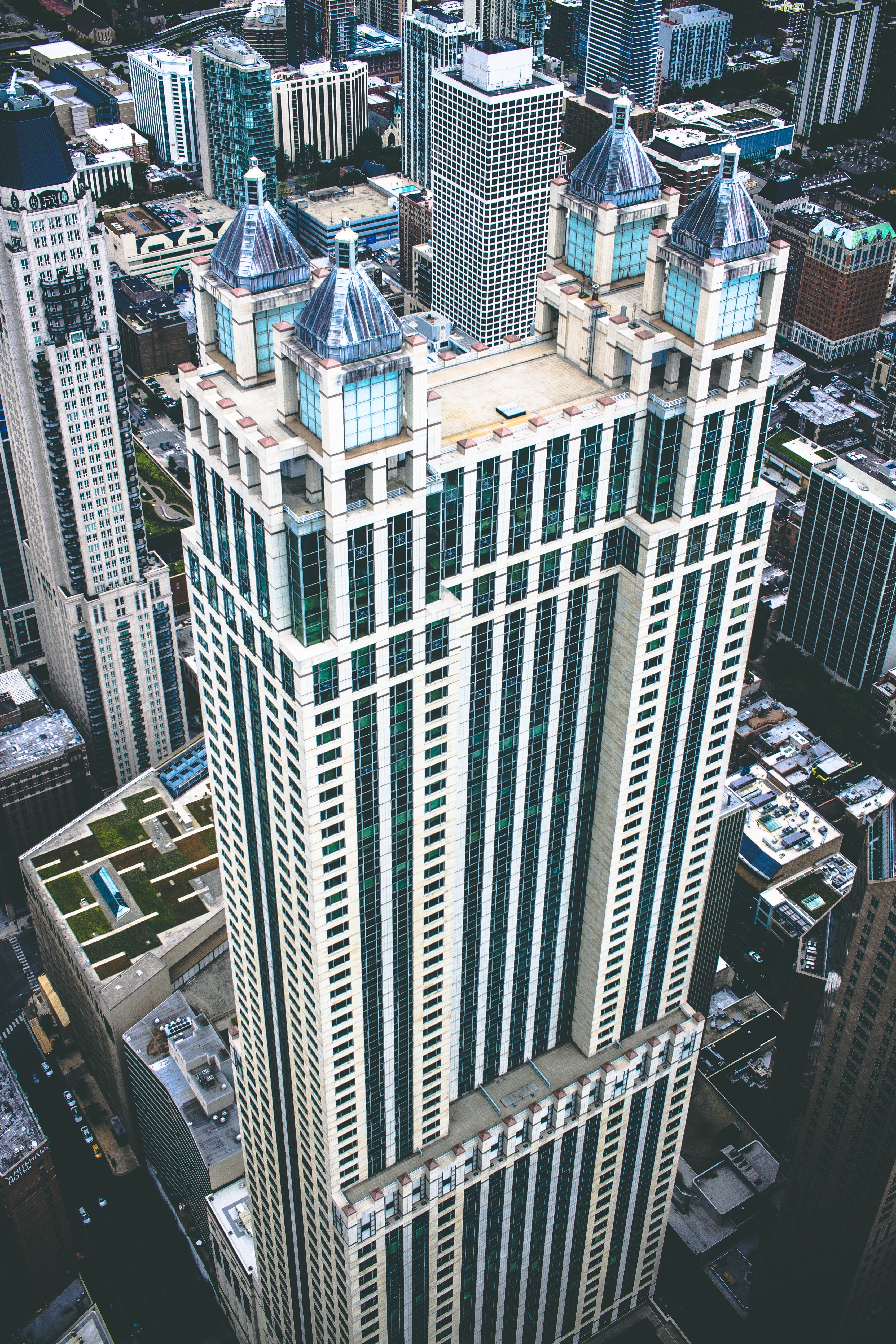 building architecture cityscape and rooftop hd, 4k, Phone HD Wallpaper