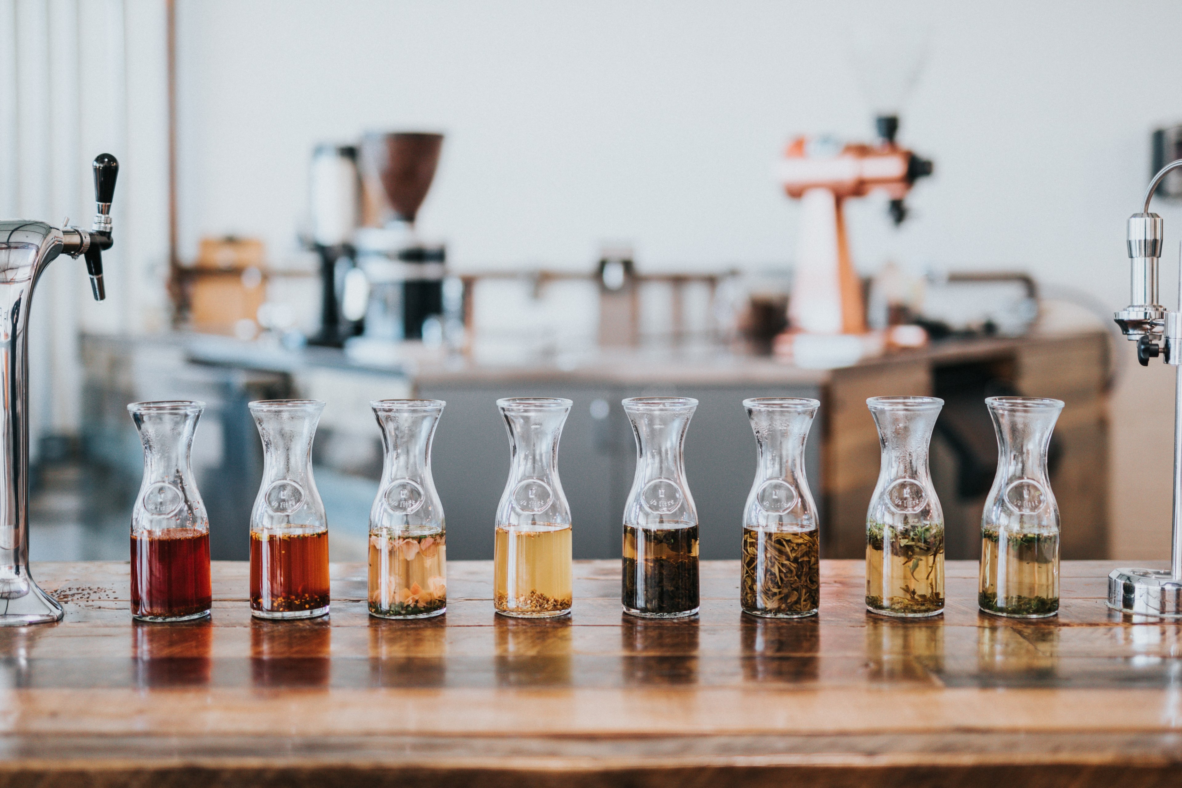 drink carafe tea and bar 4k, HD Wallpaper