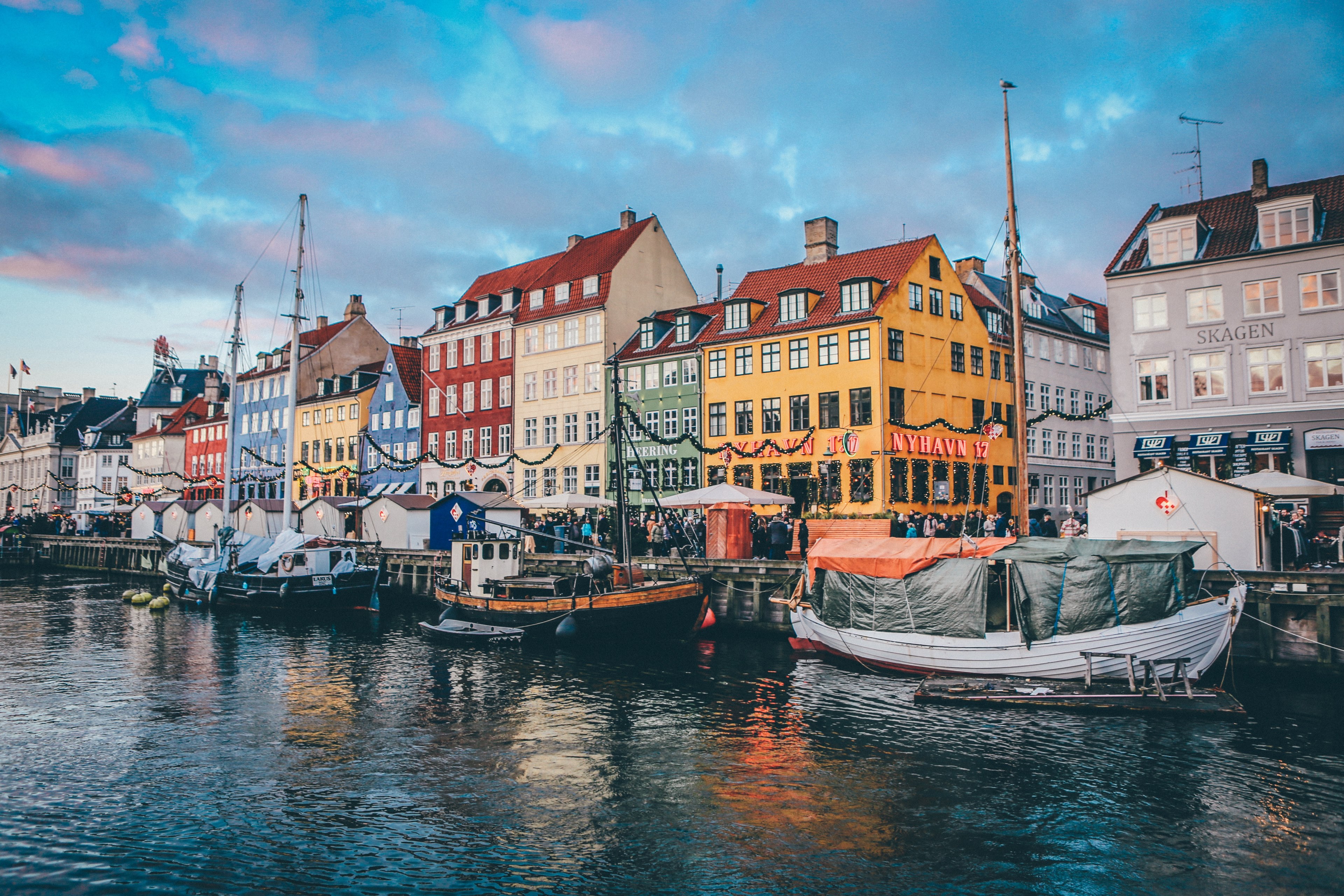 nyhavn 17 4k, HD Wallpaper