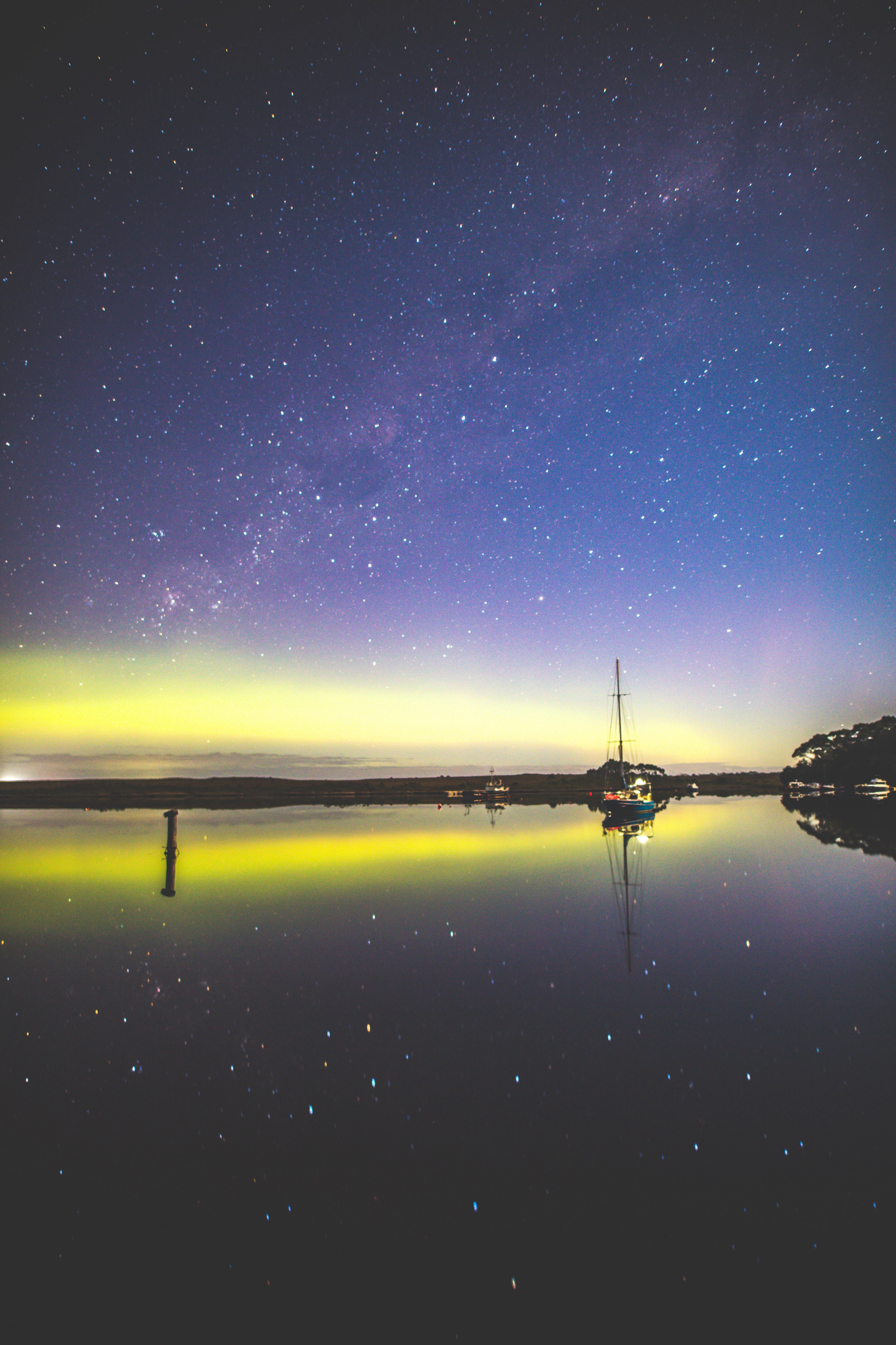 aurora boatalis 4k, Phone HD Wallpaper