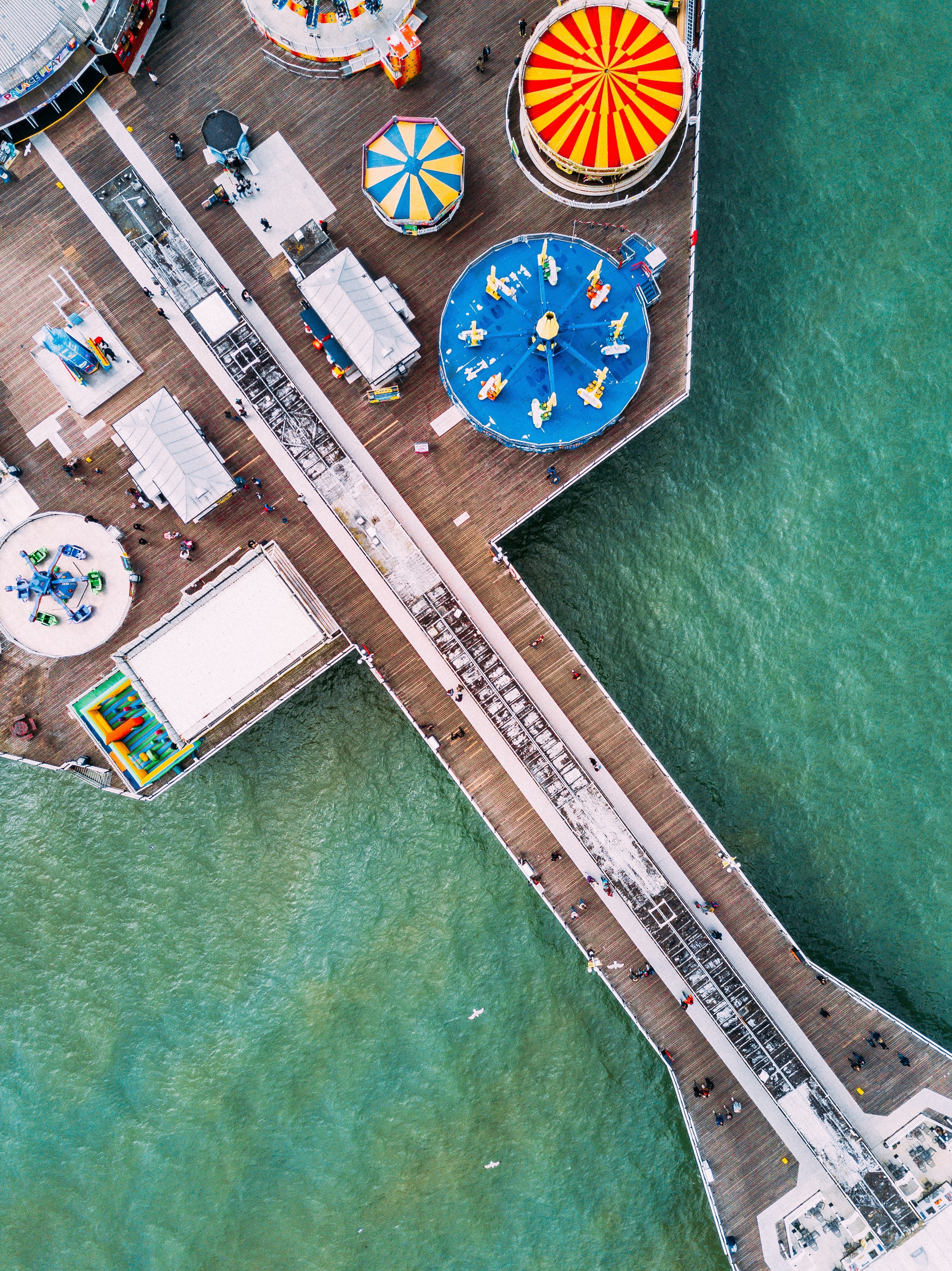 pier rides 4k, Phone HD Wallpaper