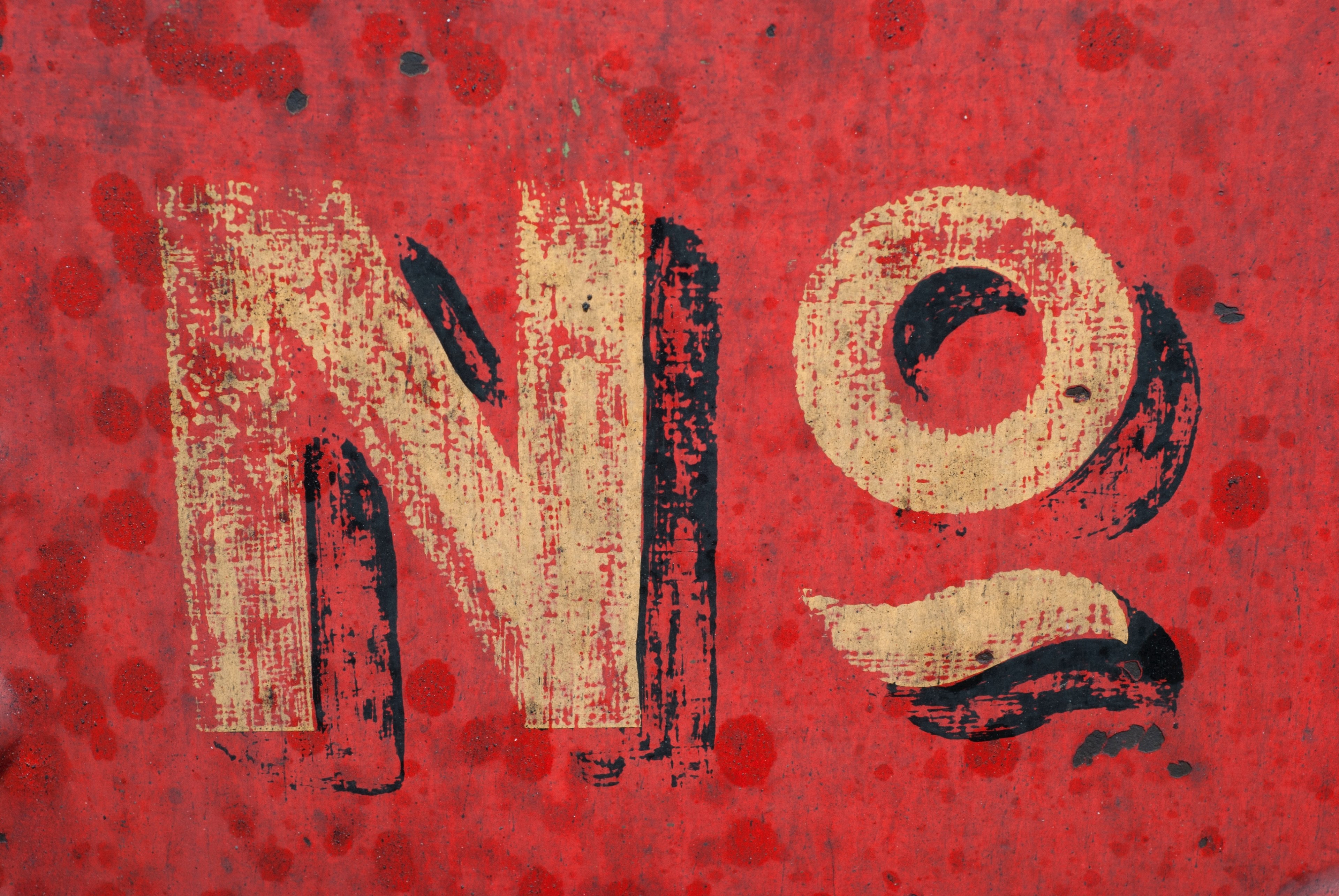 a vintage red sign in ropley, vintage sign 4k, HD Wallpaper