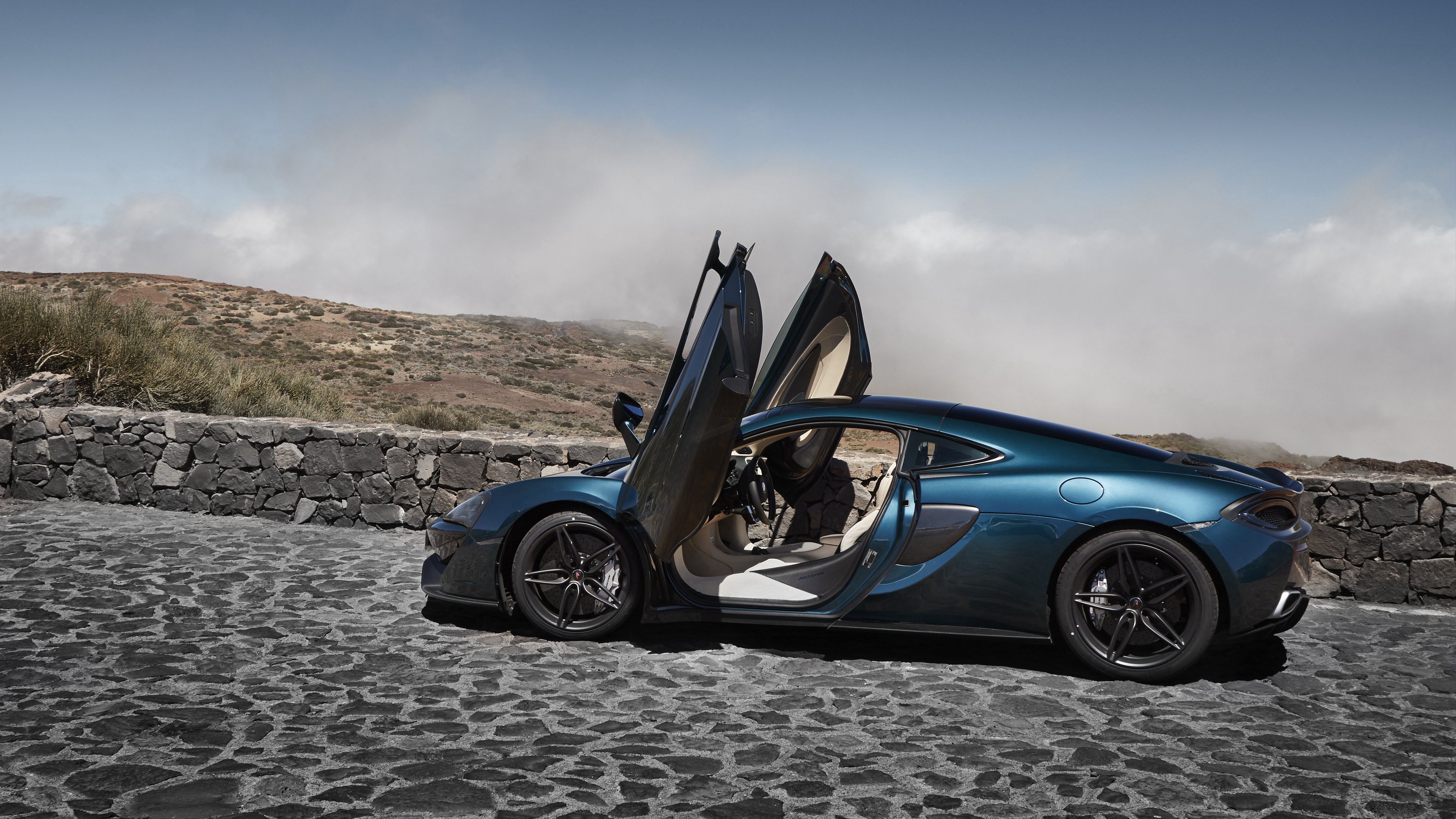 mclaren, 570gt, side view, sportscar, 4k, HD Wallpaper