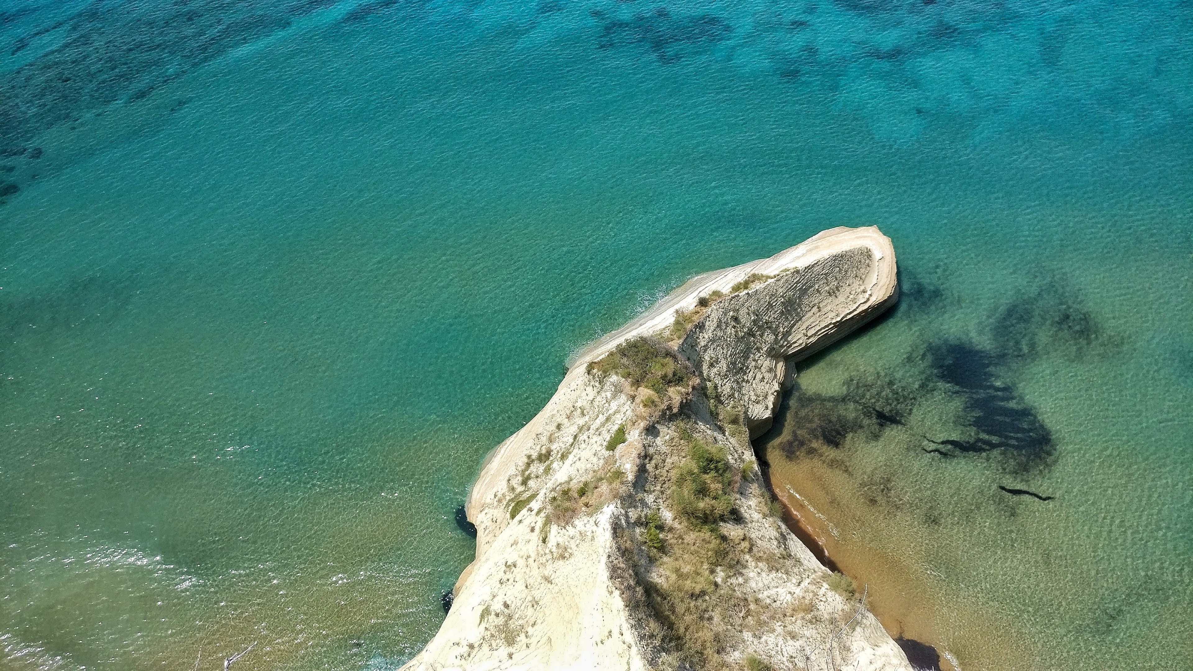 coast coastline sea and ocean 4k, HD Wallpaper