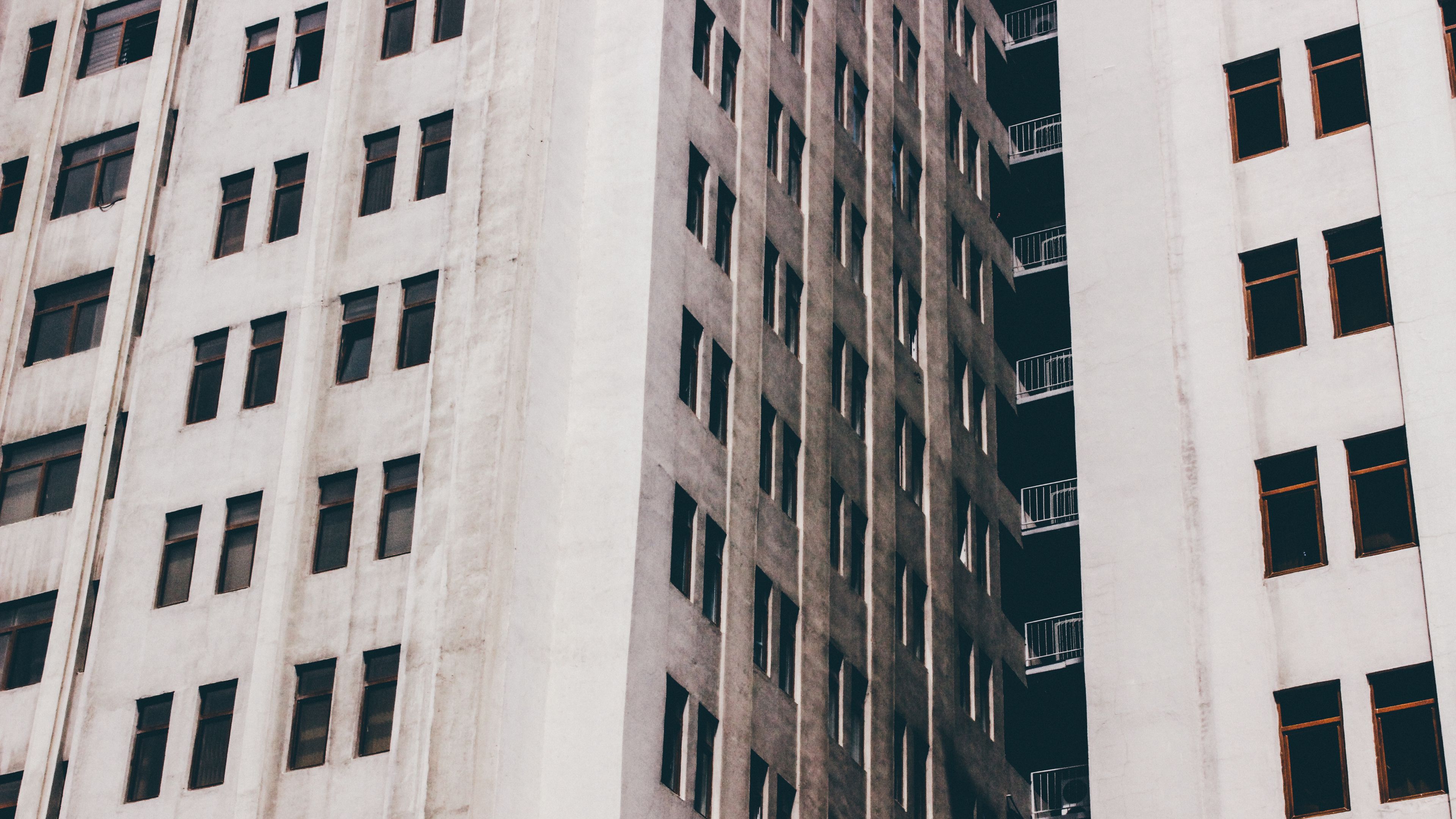 buildings, window, multistory, 4k, HD Wallpaper