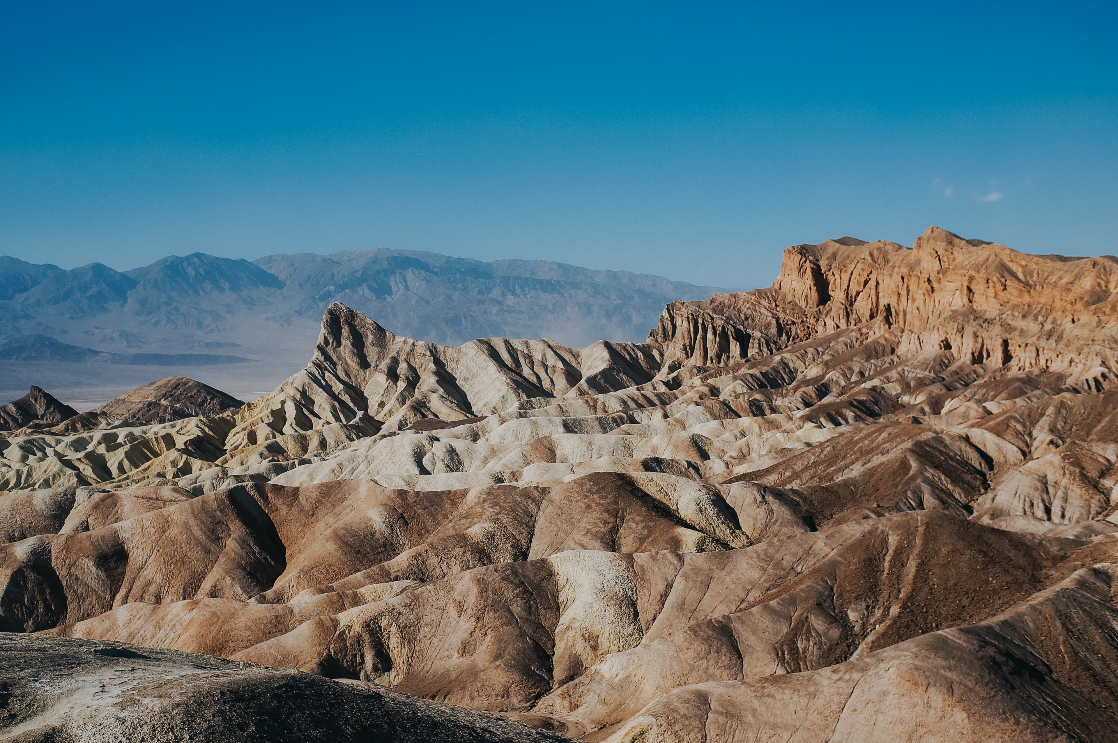 valley death valley mountains and rocks 4k, HD Wallpaper