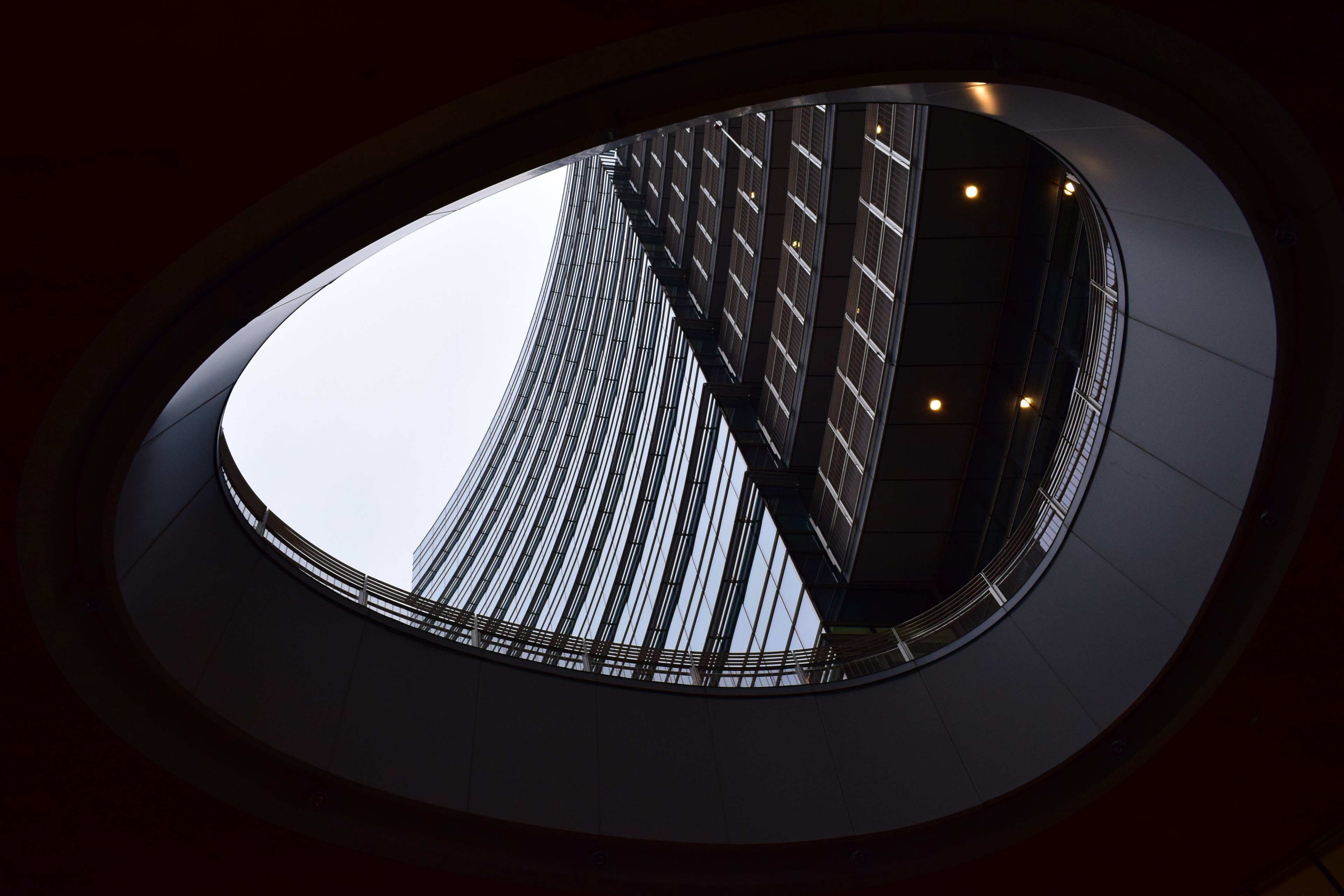 piazza gae aulenti milan italy 4k, HD Wallpaper