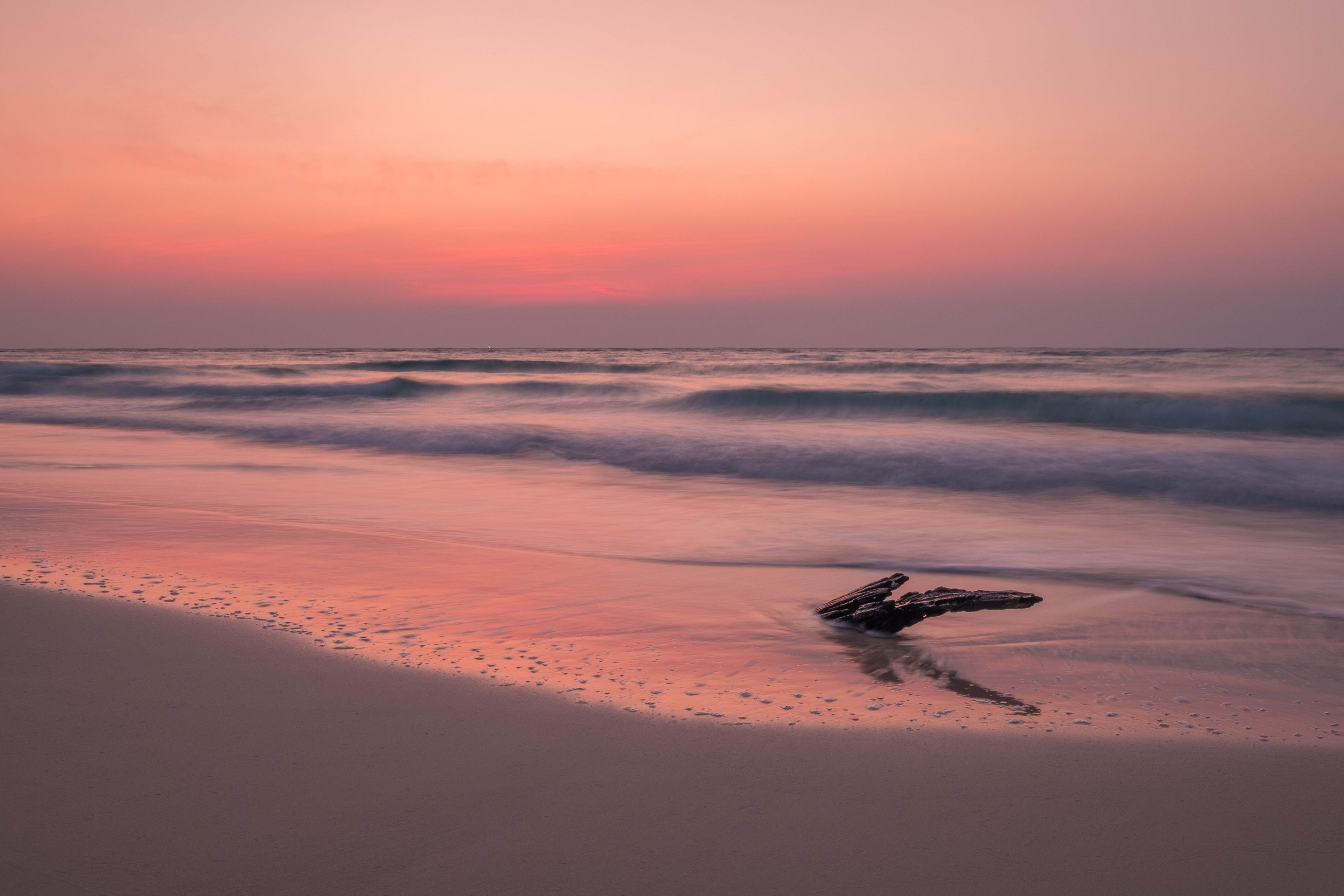 koh rong sunset 4k, HD Wallpaper
