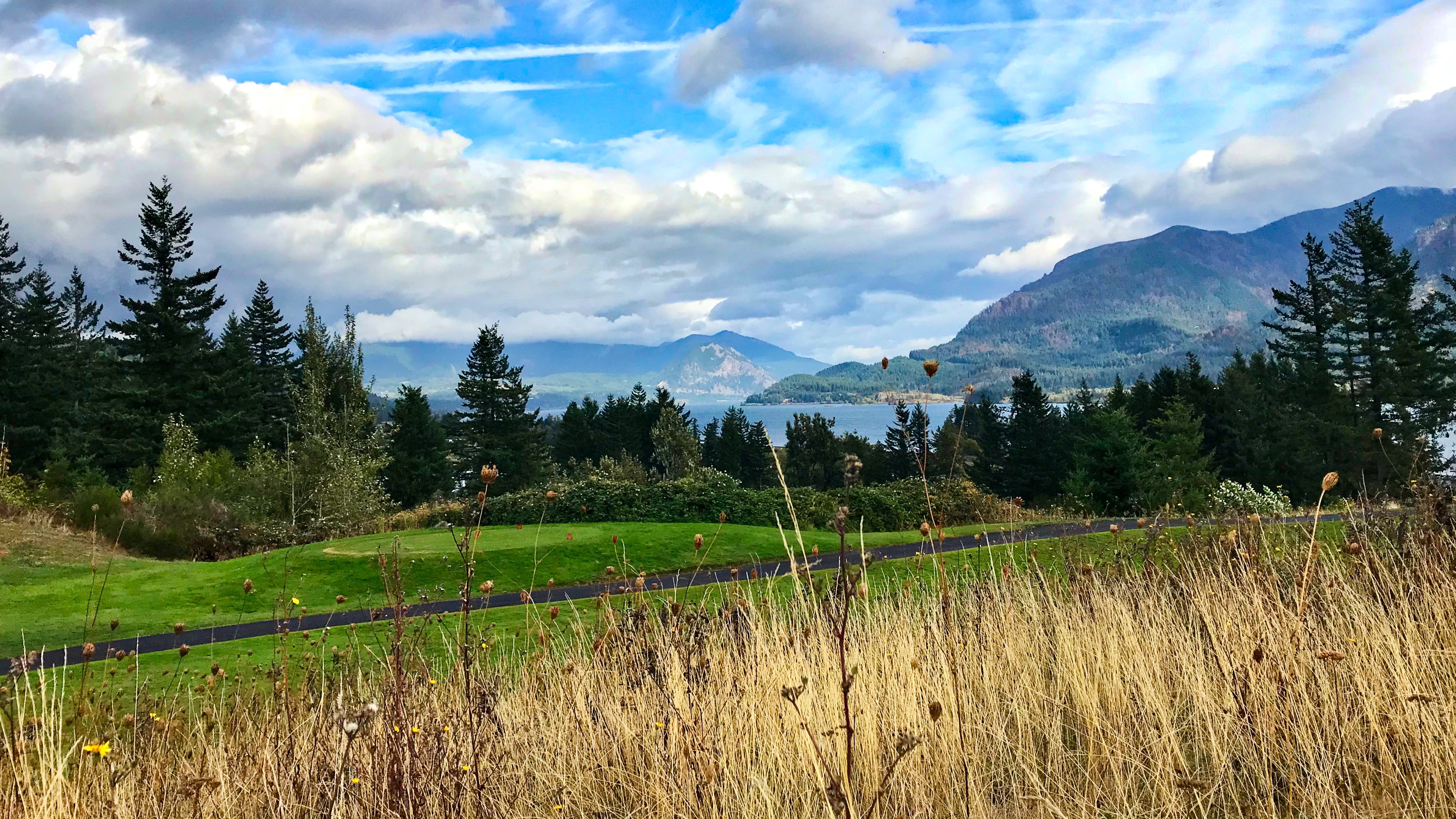 looking at cascade locks oregon 4k, HD Wallpaper