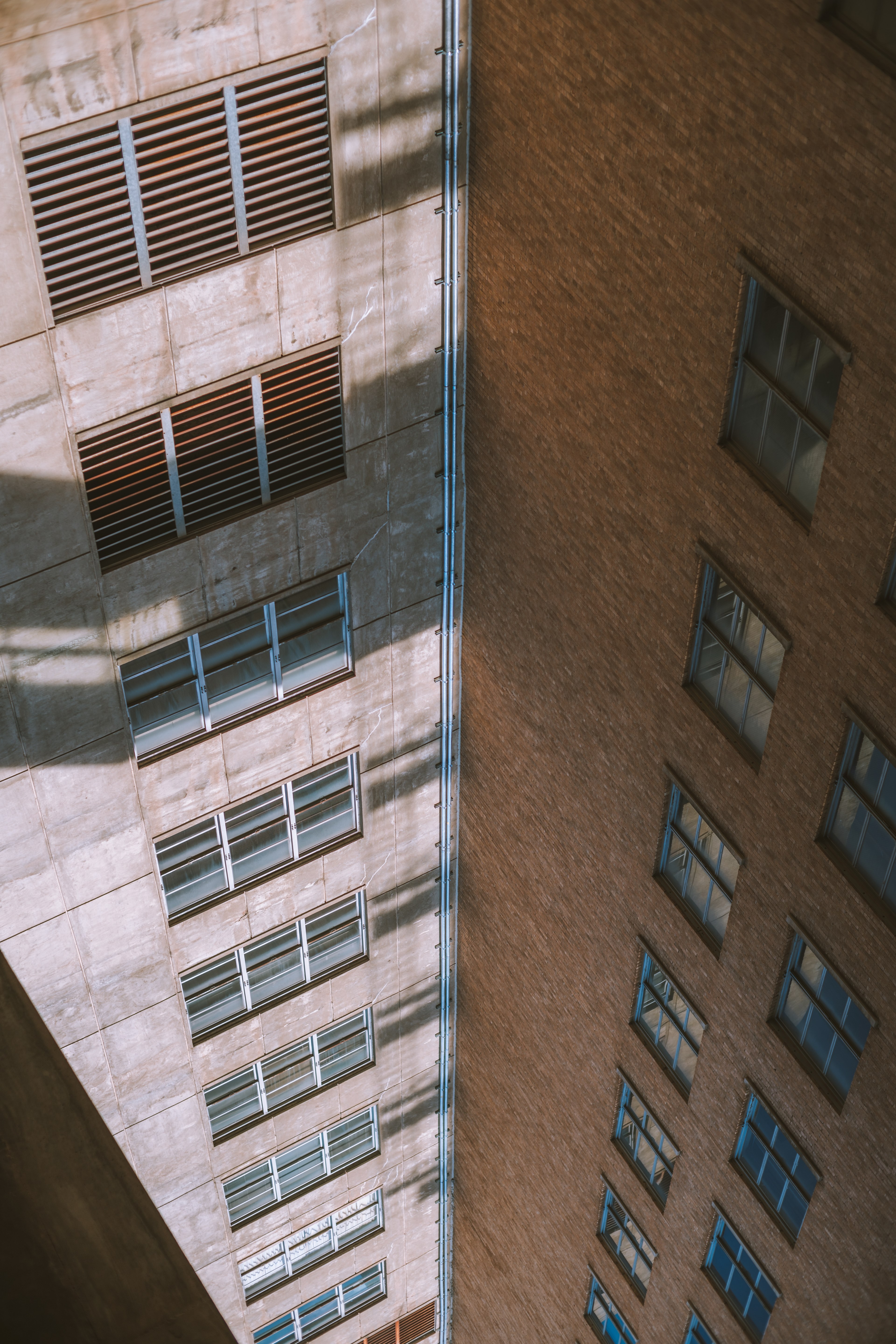 building bricks shadow and concrete hd, 4k, Phone HD Wallpaper