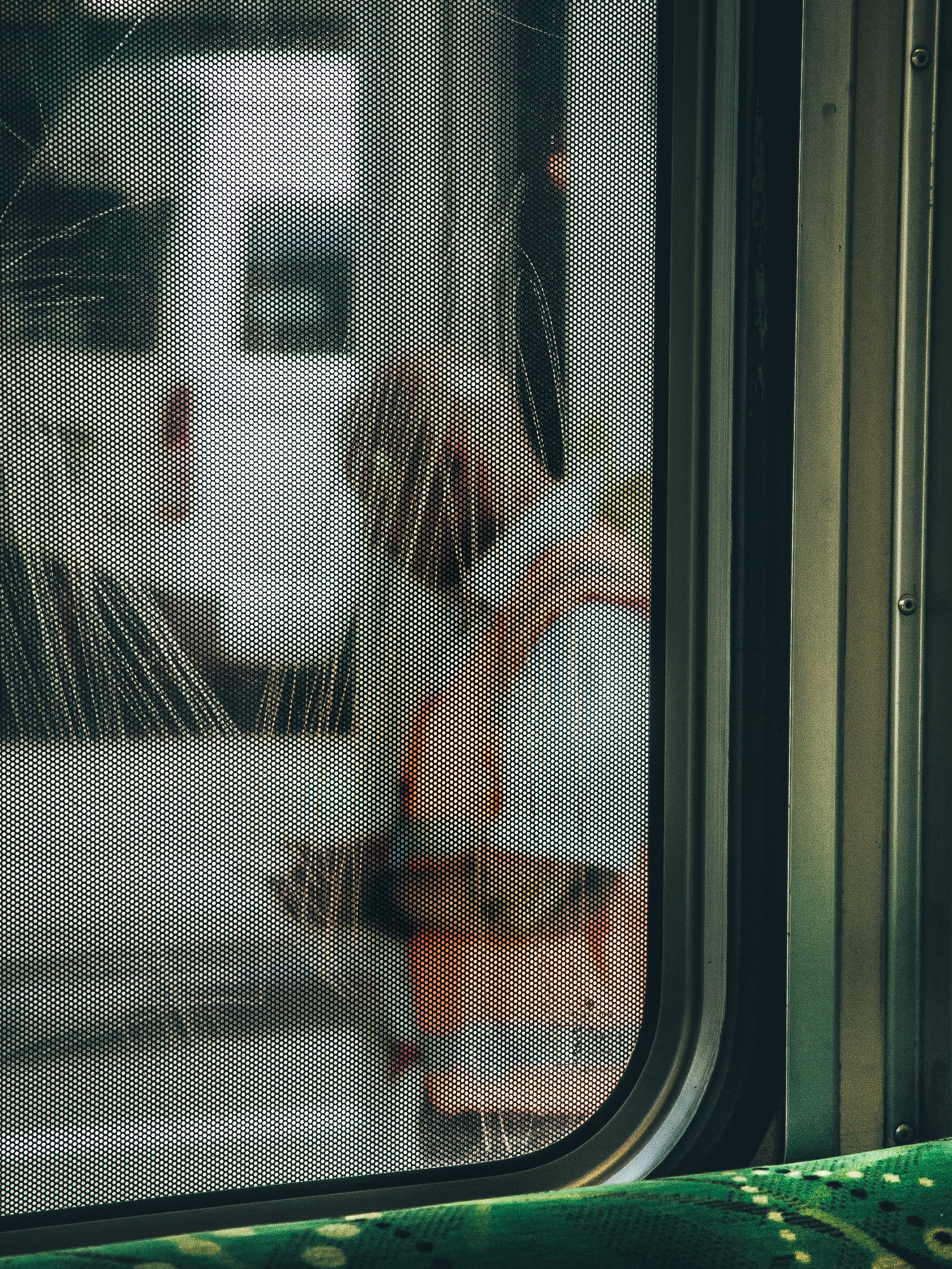 a scratched window on a subway train at flinders street railway station, flinders street station 4k, Phone HD Wallpaper