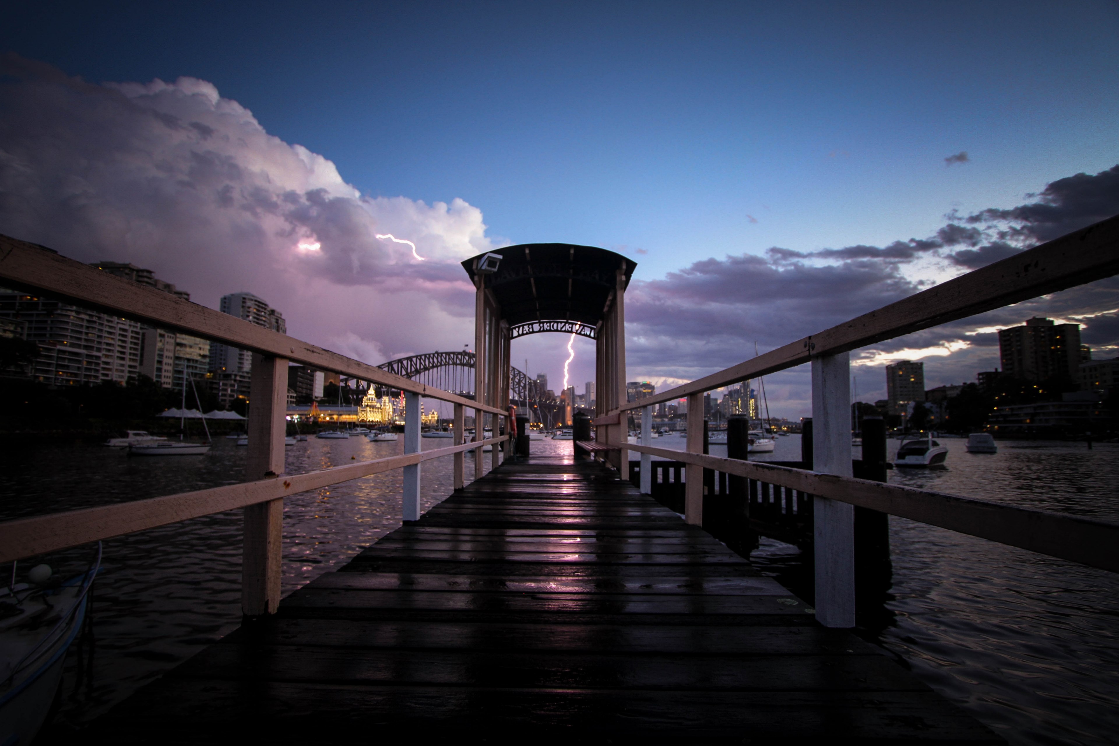 sydney australium moody and dark 4k, HD Wallpaper