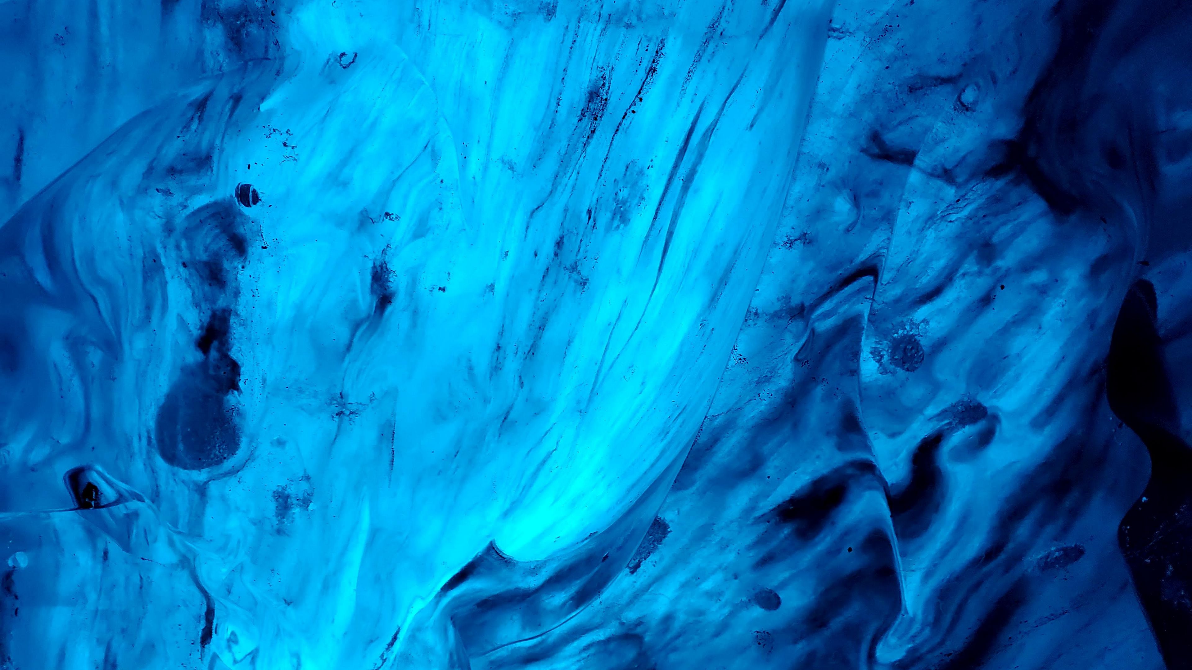 abstract, stains, icy, 4k, HD Wallpaper