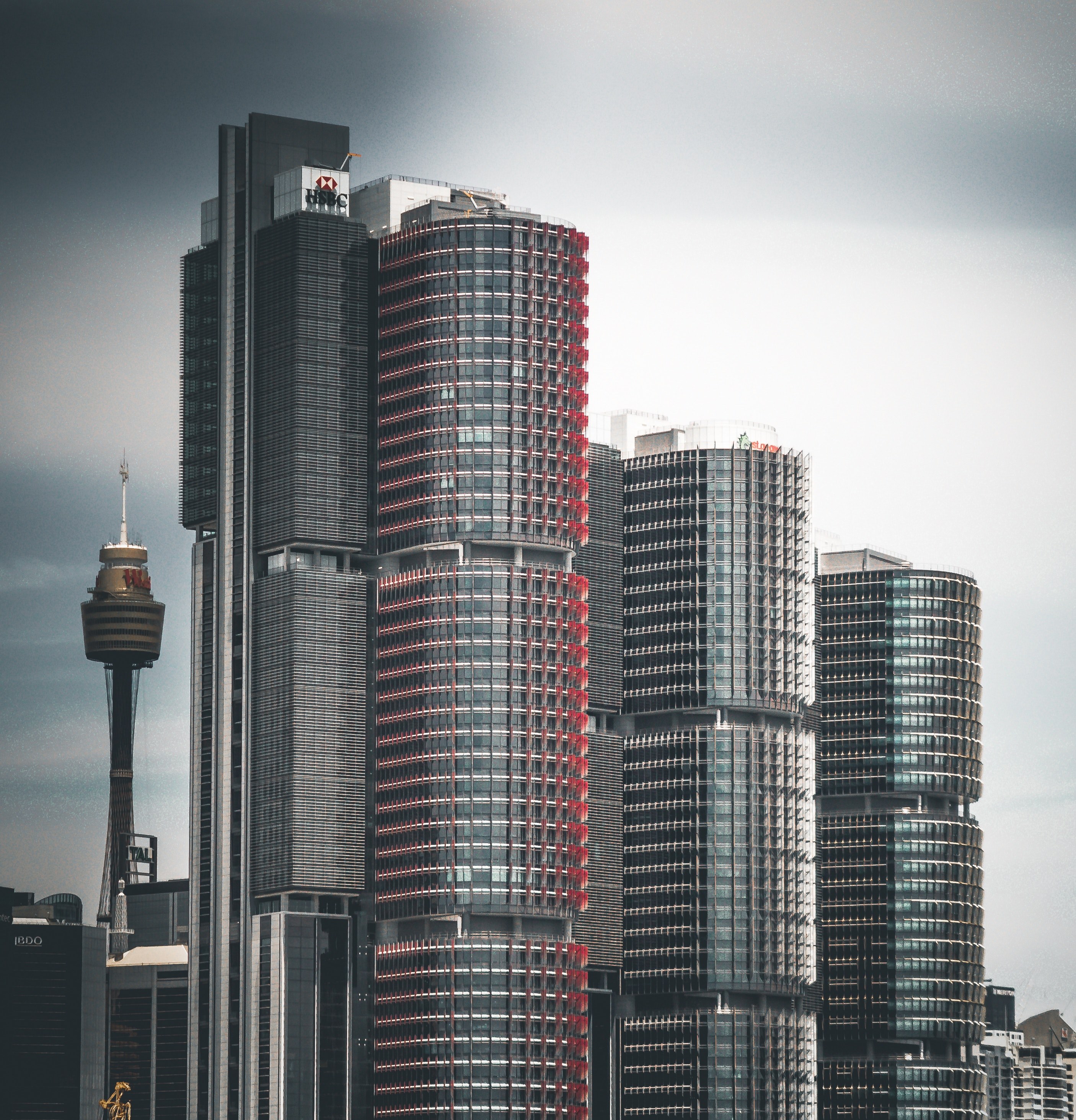 harbour view city living office and apartment view hd, 4k, Phone HD Wallpaper