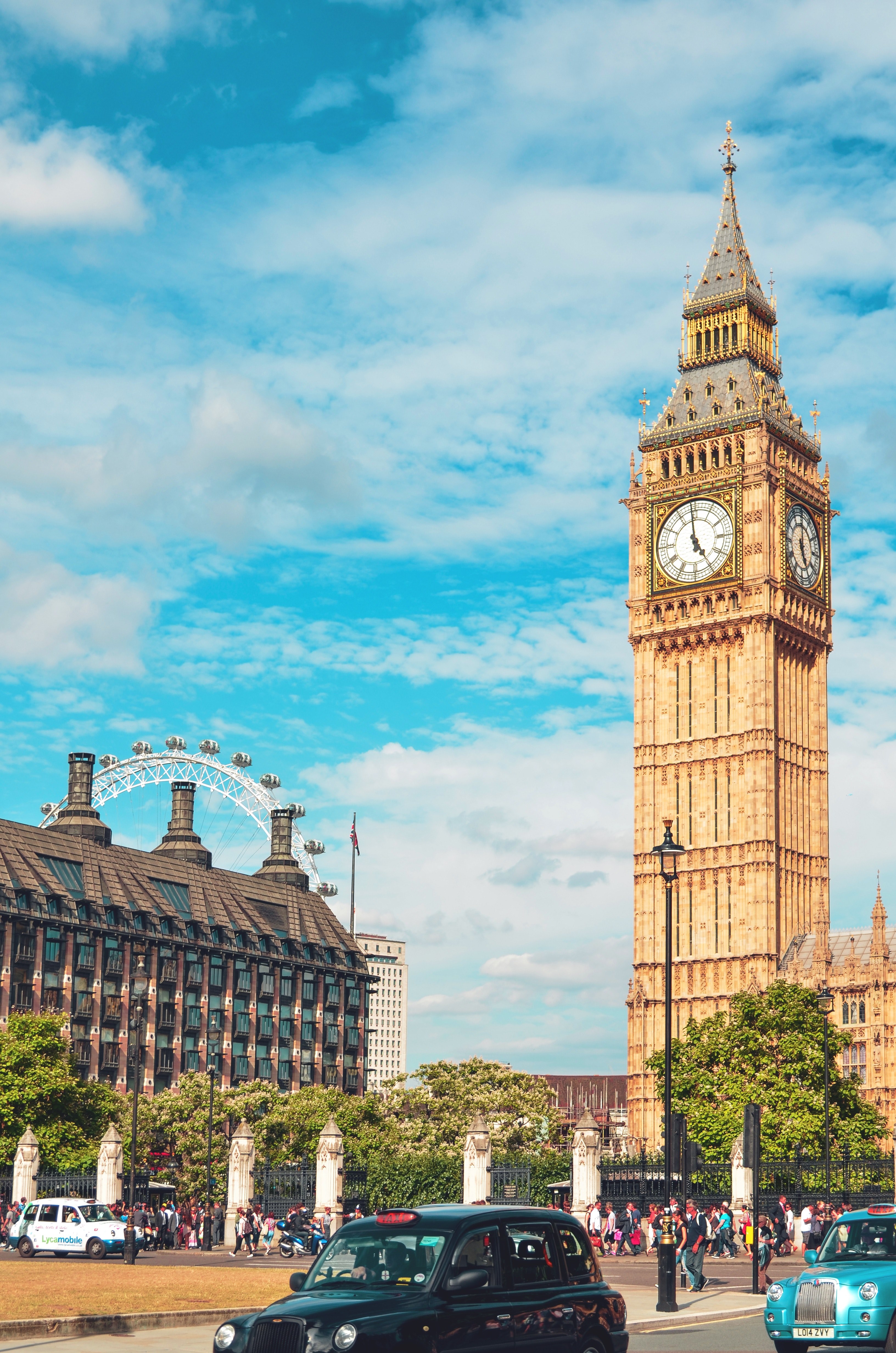 clock bigben ben and big hd, 4k, Phone HD Wallpaper