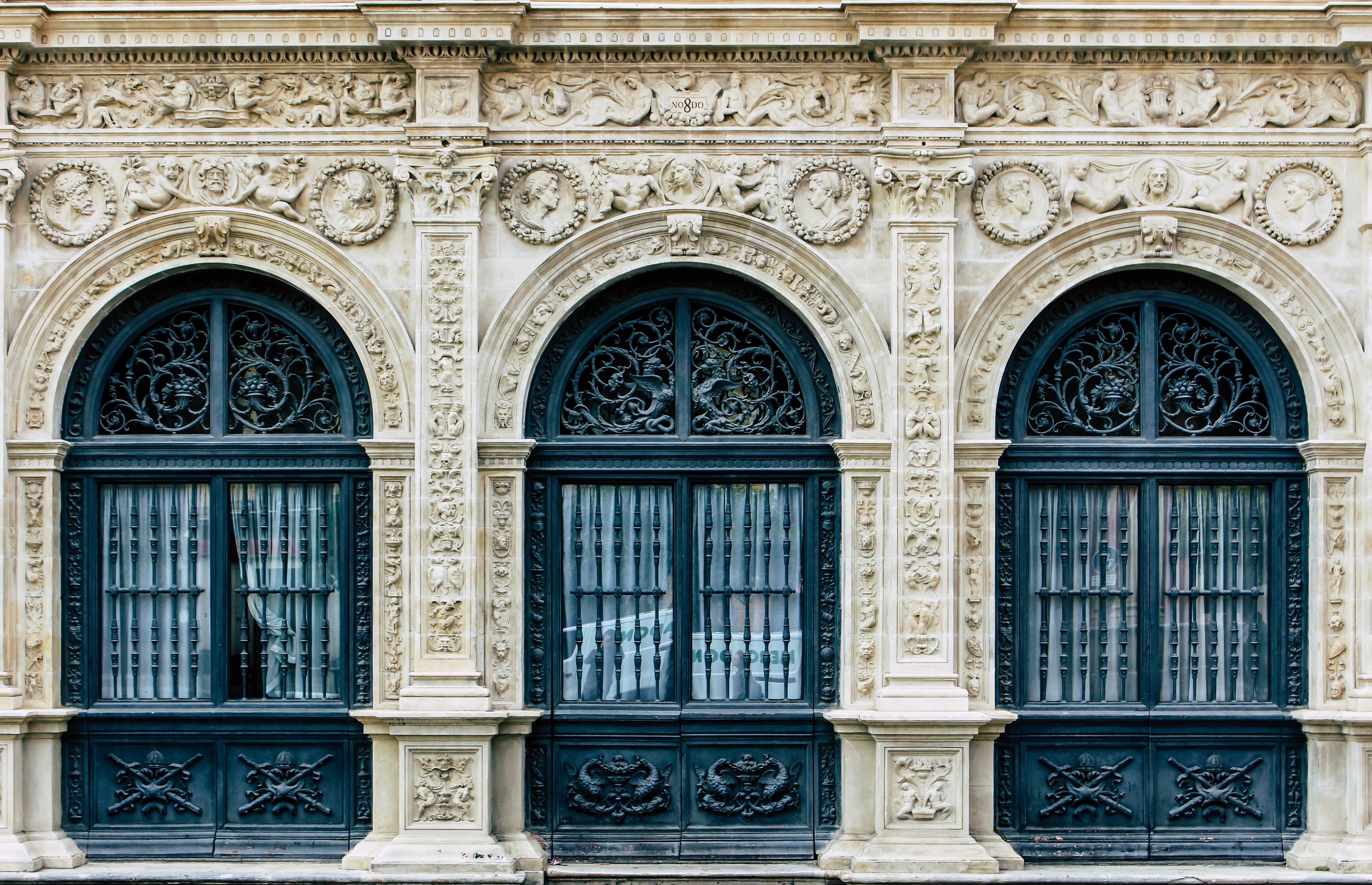 incredible facade 4k, HD Wallpaper