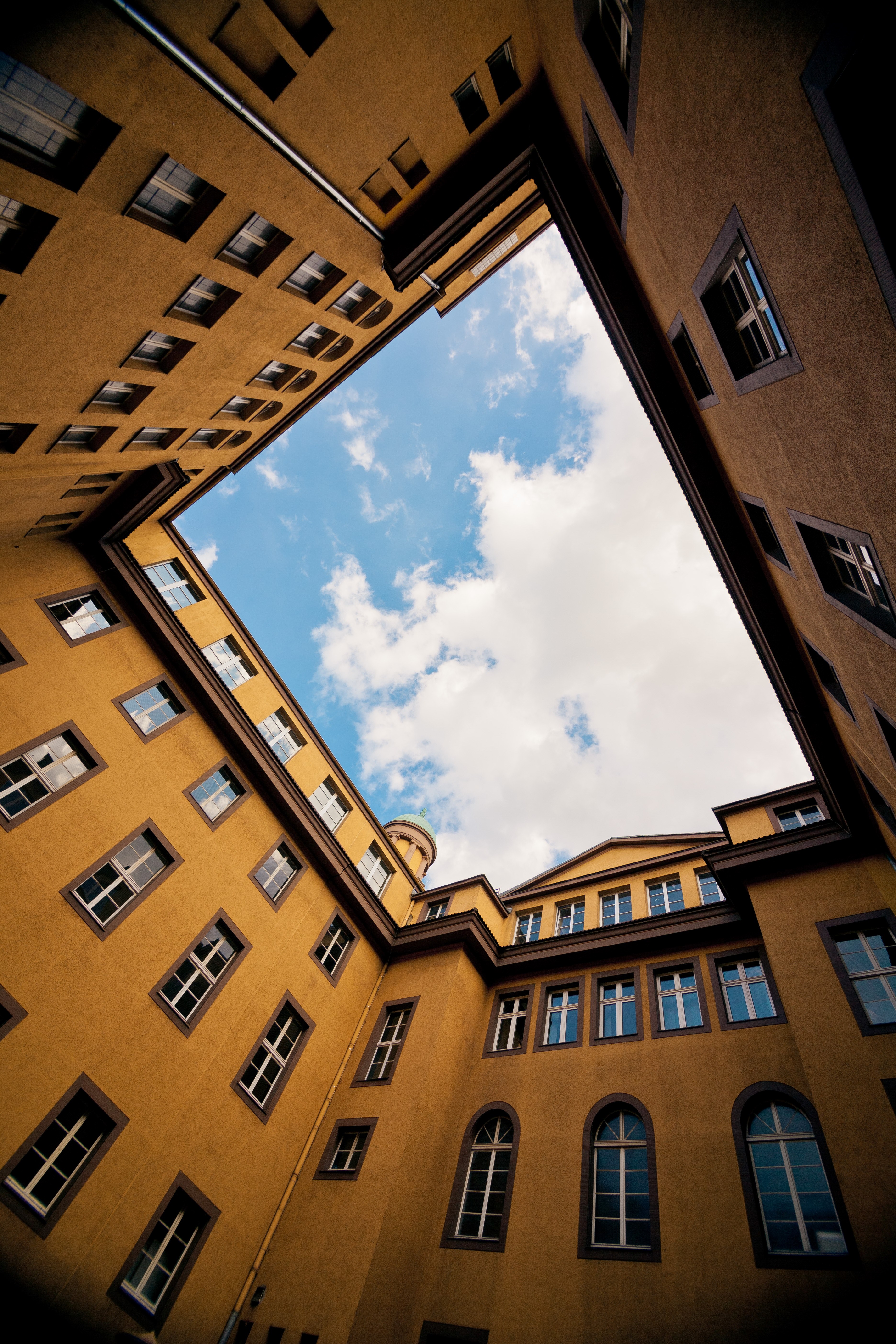 cloud sky building and architecture hd, 4k, Phone HD Wallpaper