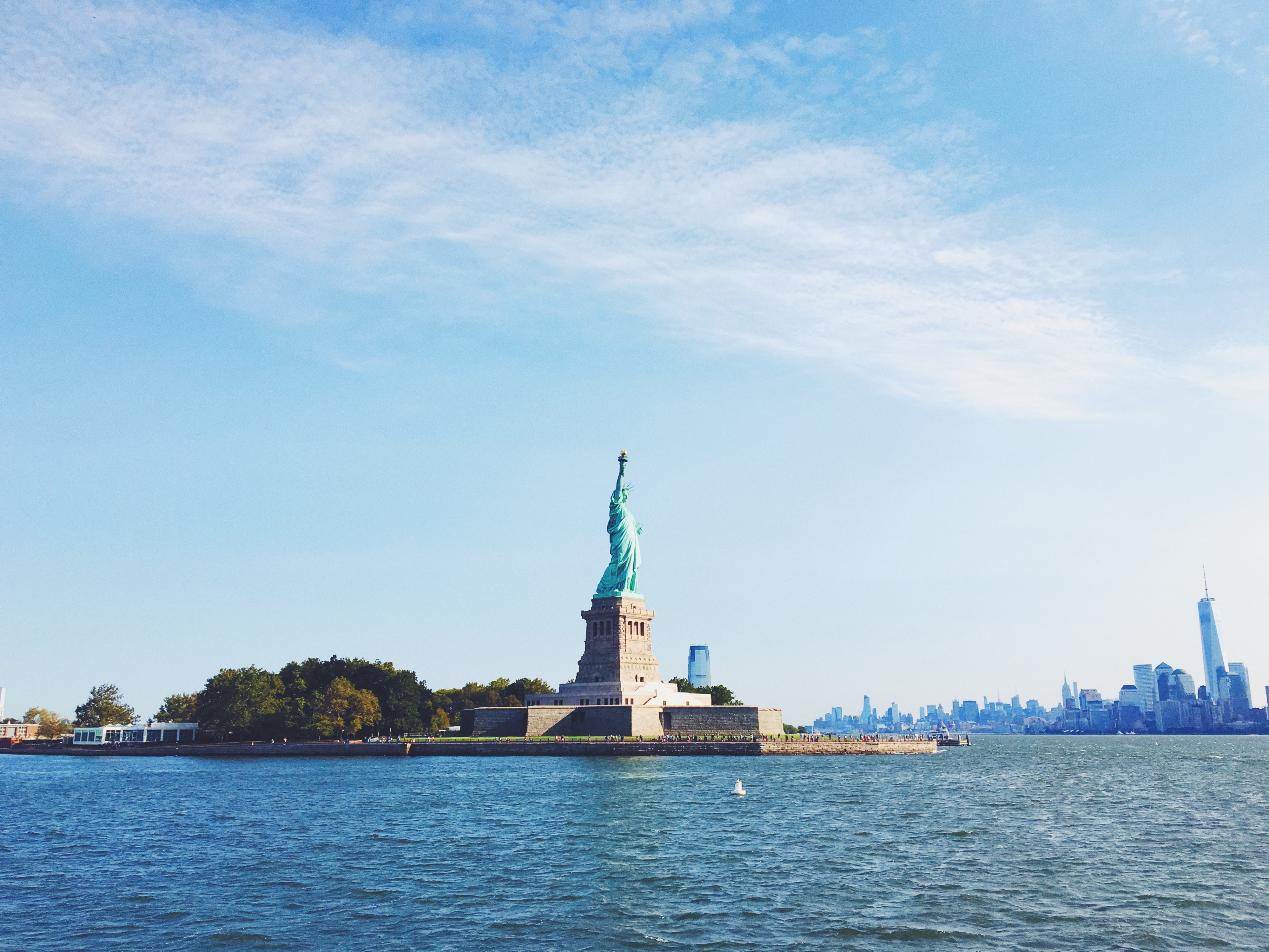 monument city ny and newyork 4k, HD Wallpaper