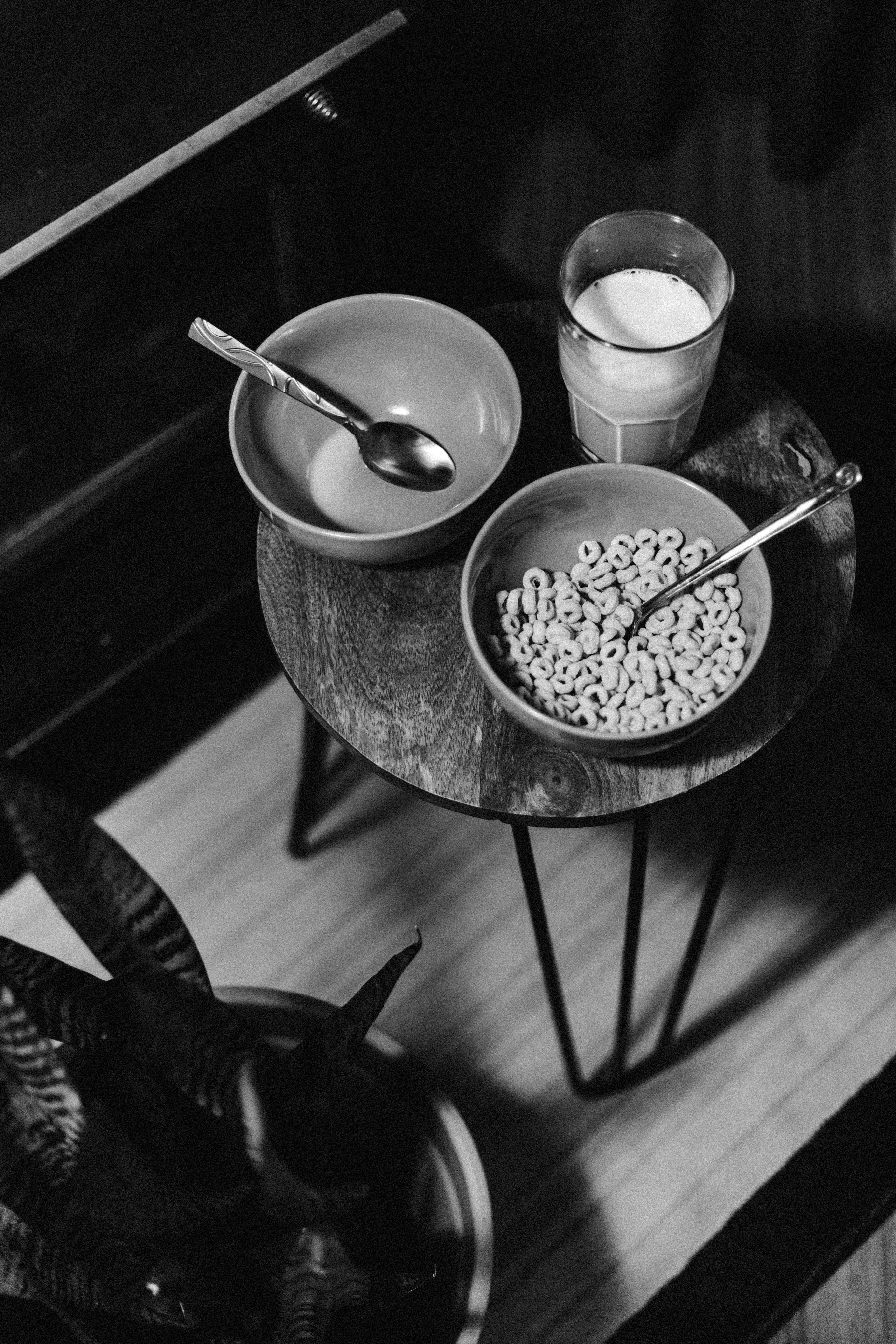 cereal breakfast cheerios and milk hd, 4k, Phone HD Wallpaper