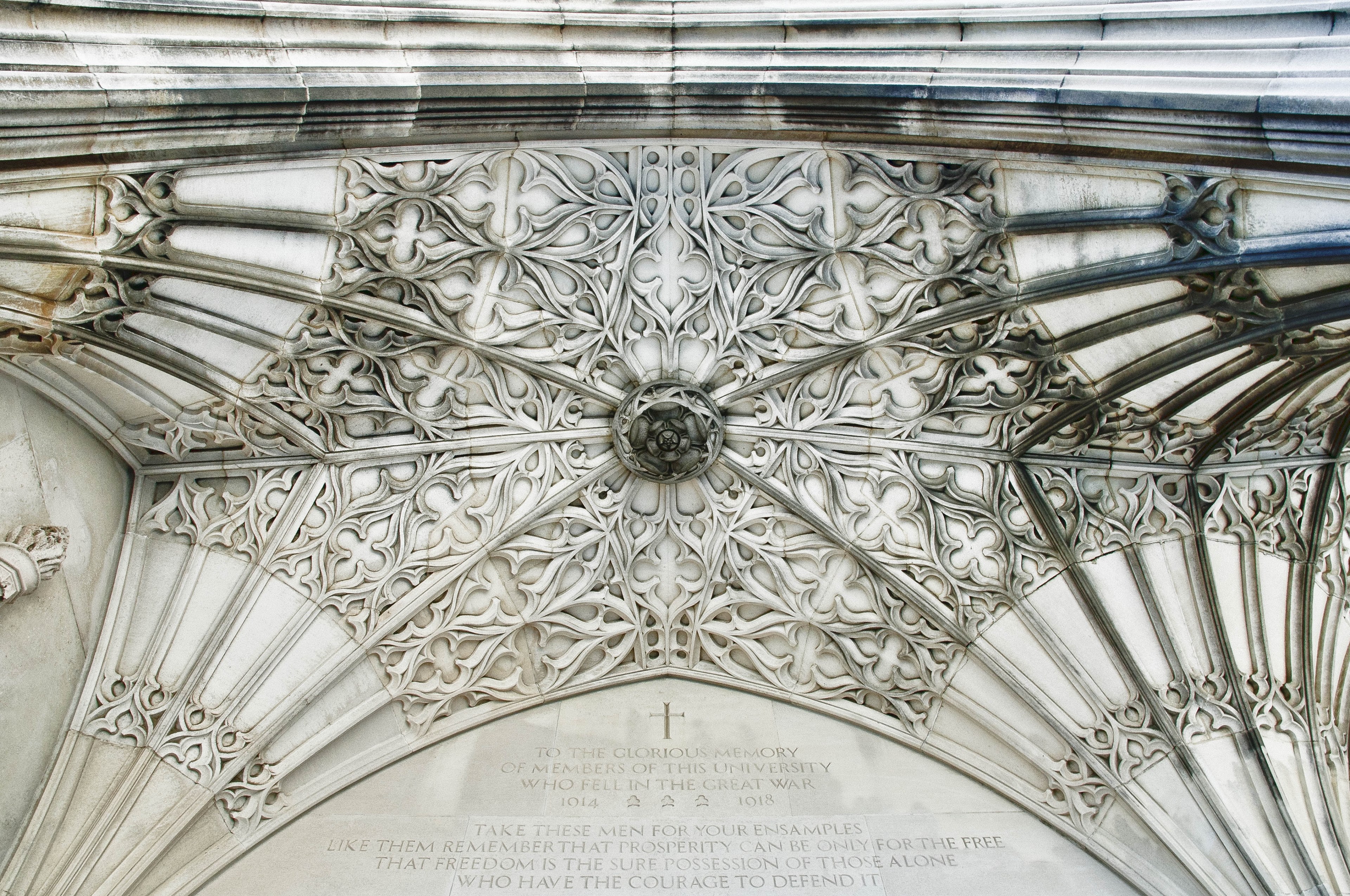 university architecture 4k, HD Wallpaper